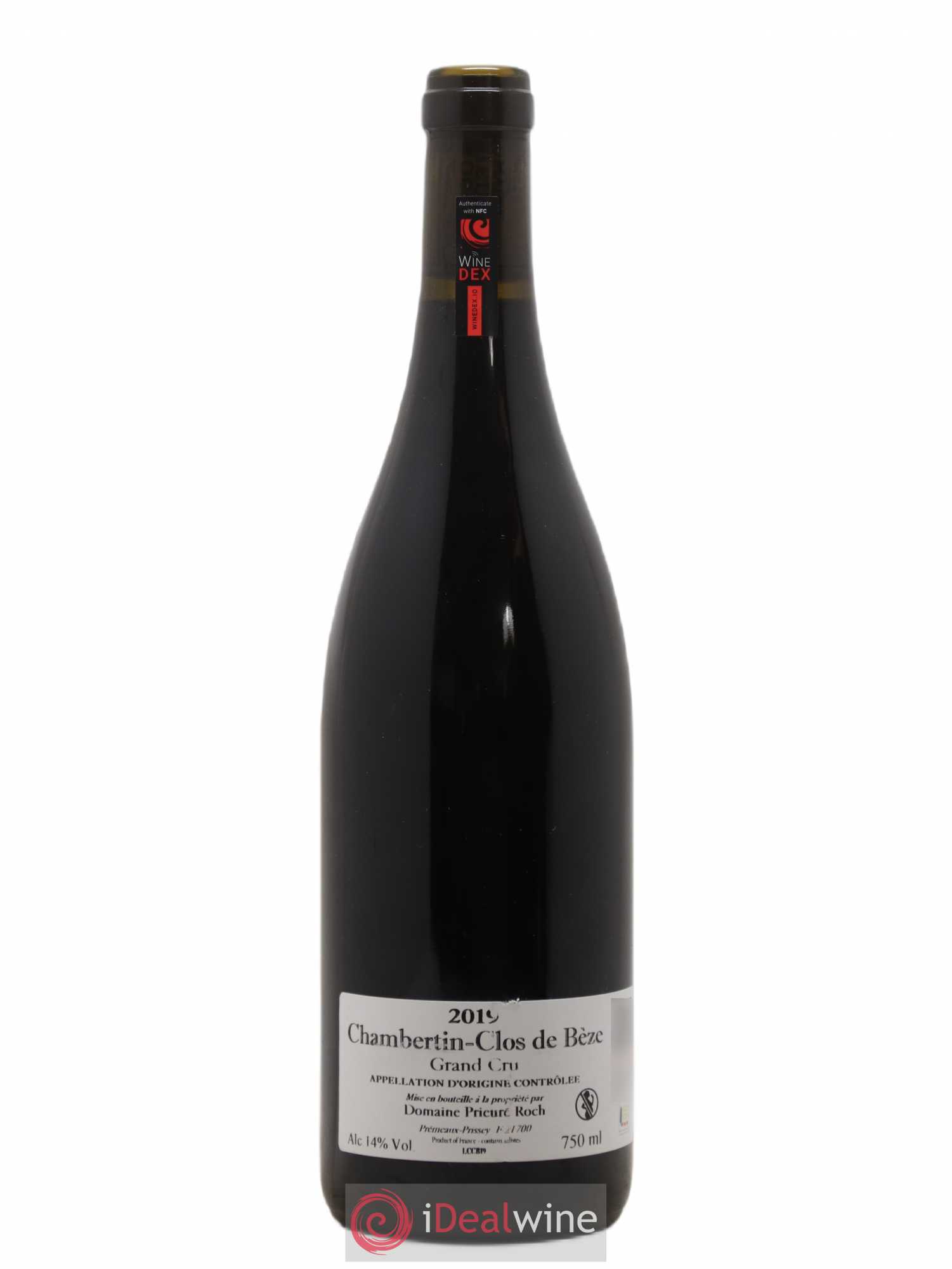 Chambertin Clos de Bèze Grand Cru Prieuré Roch 2019 - Lot de 1 bouteille - 1