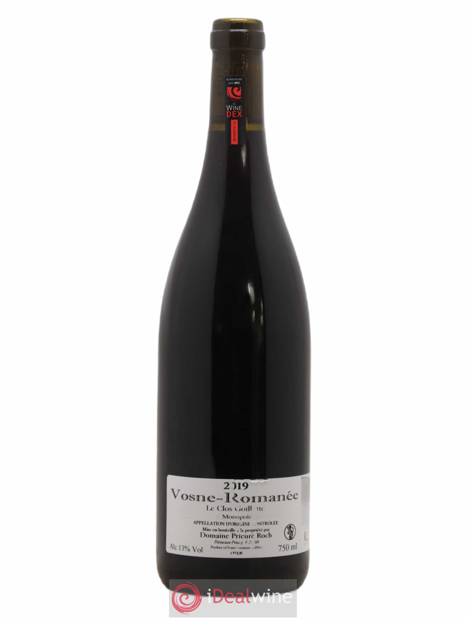 Vosne-Romanée Le Clos Goillotte Prieuré Roch 2019 - Lot of 1 bottle - 1