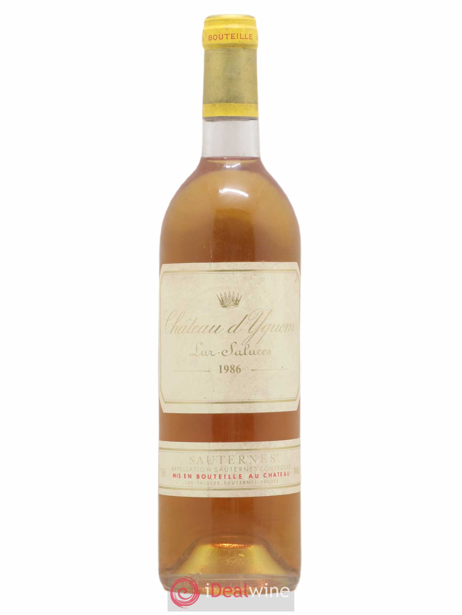 Château d' Yquem 1er Cru Classé Supérieur 1986 - Lotto di 1 bottiglia - 0