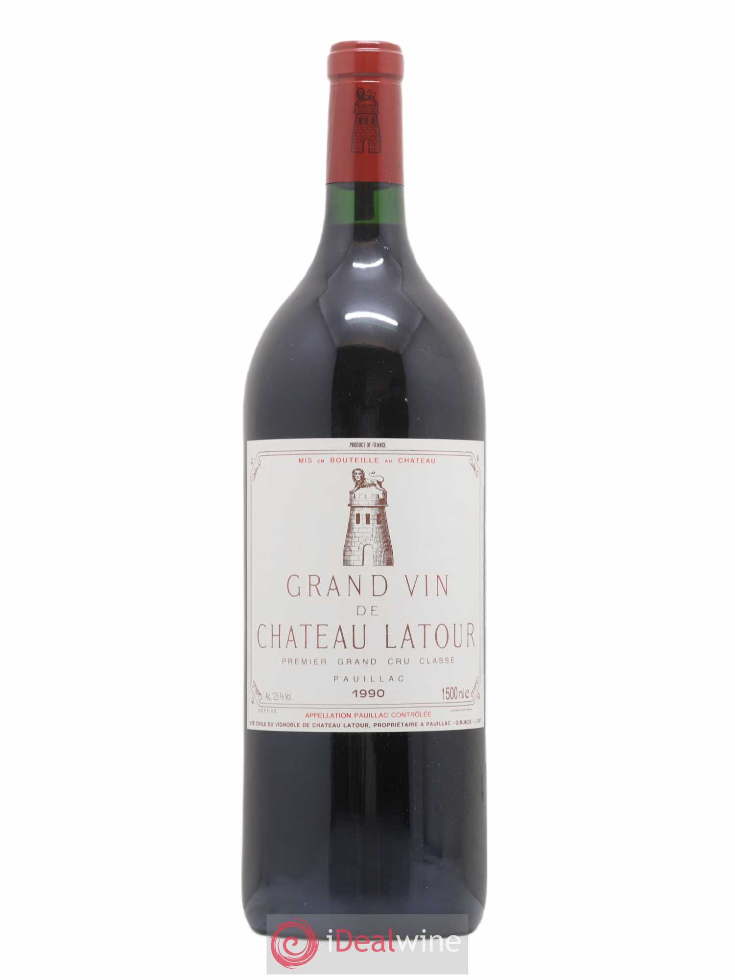 Château Latour 1er Grand Cru Classé 1990 - Lot de 1 magnum - 0
