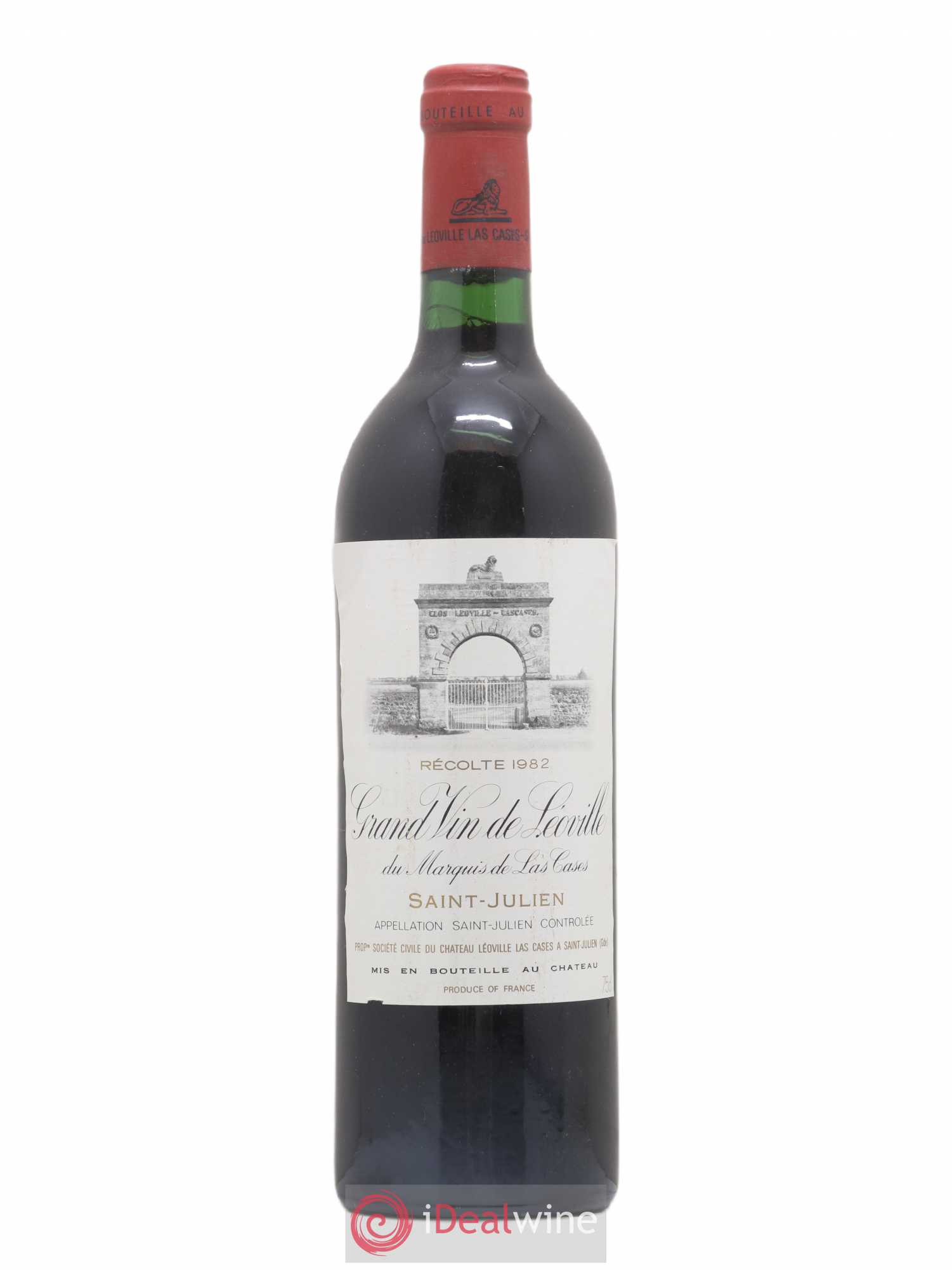 Château Léoville Las Cases 2ème Grand Cru Classé 1982 - Lot de 1 bouteille - 0