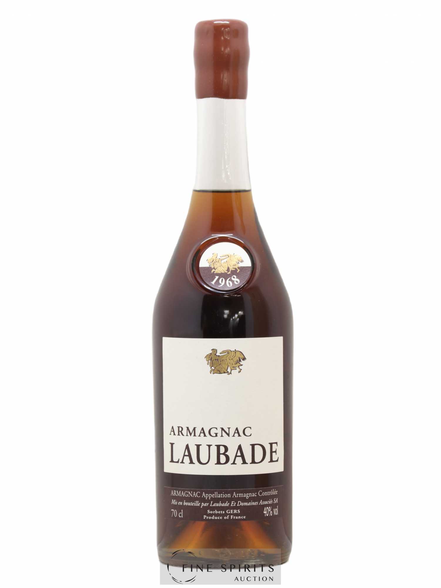 Laubade 1968 Of. bottled 2007 - Lot de 1 bouteille - 1