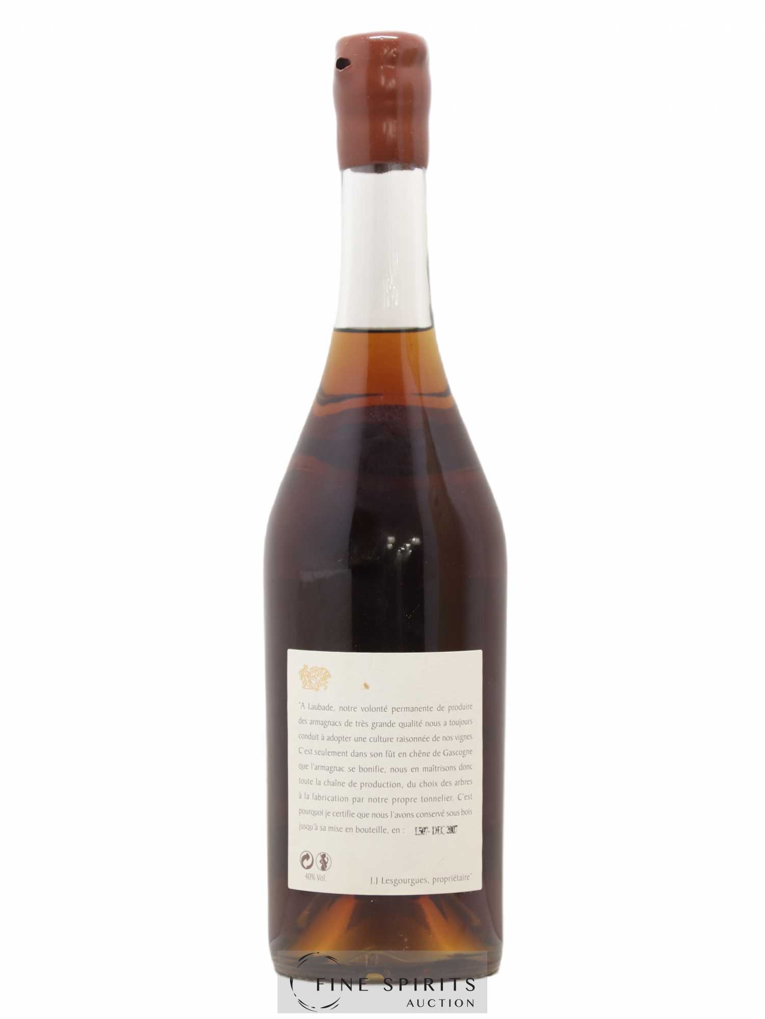 Laubade 1968 Of. bottled 2007 - Lot de 1 bouteille - 2