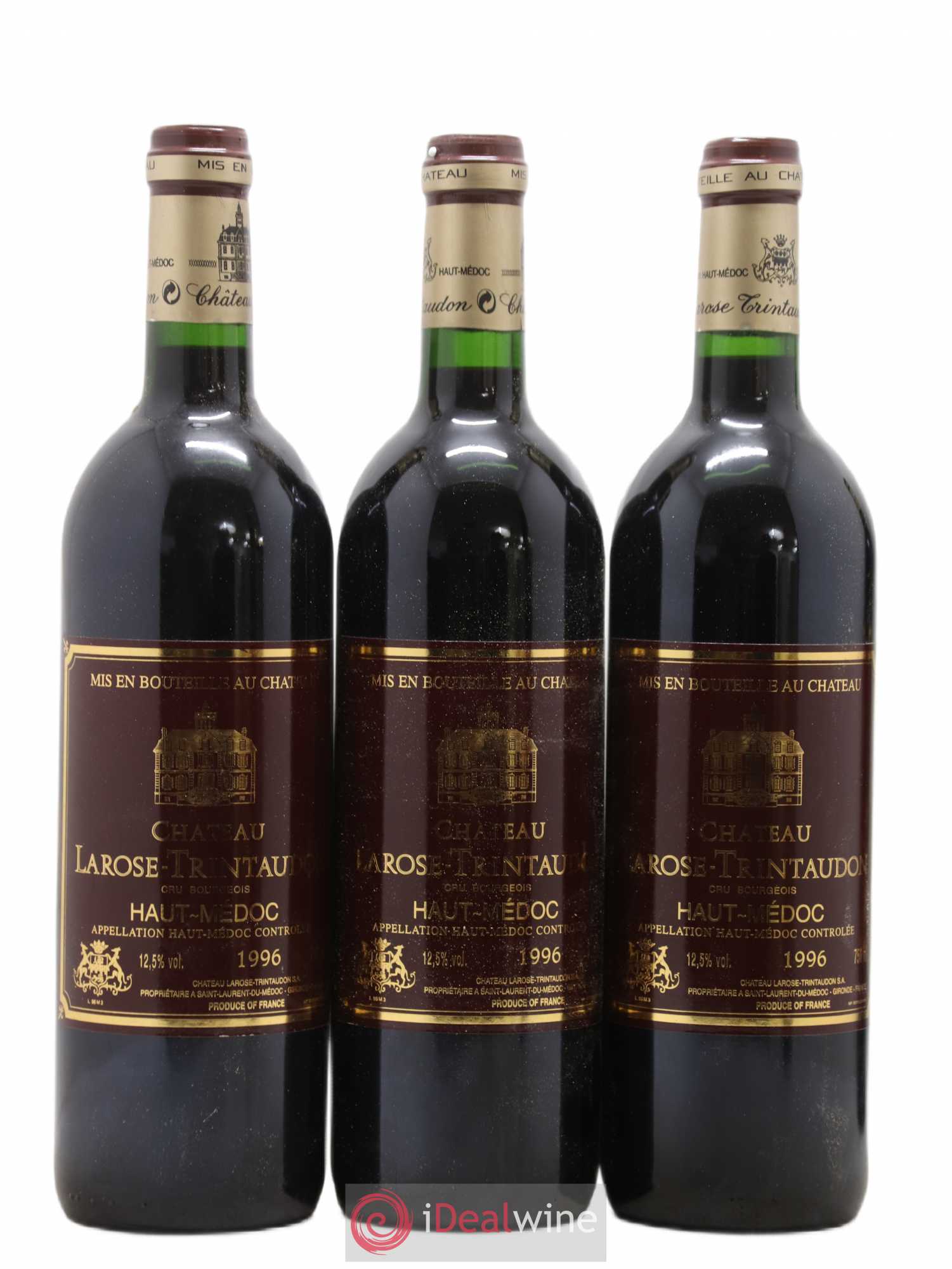 Château Larose Trintaudon Cru Bourgeois 1996 - Lot de 12 bouteilles - 2