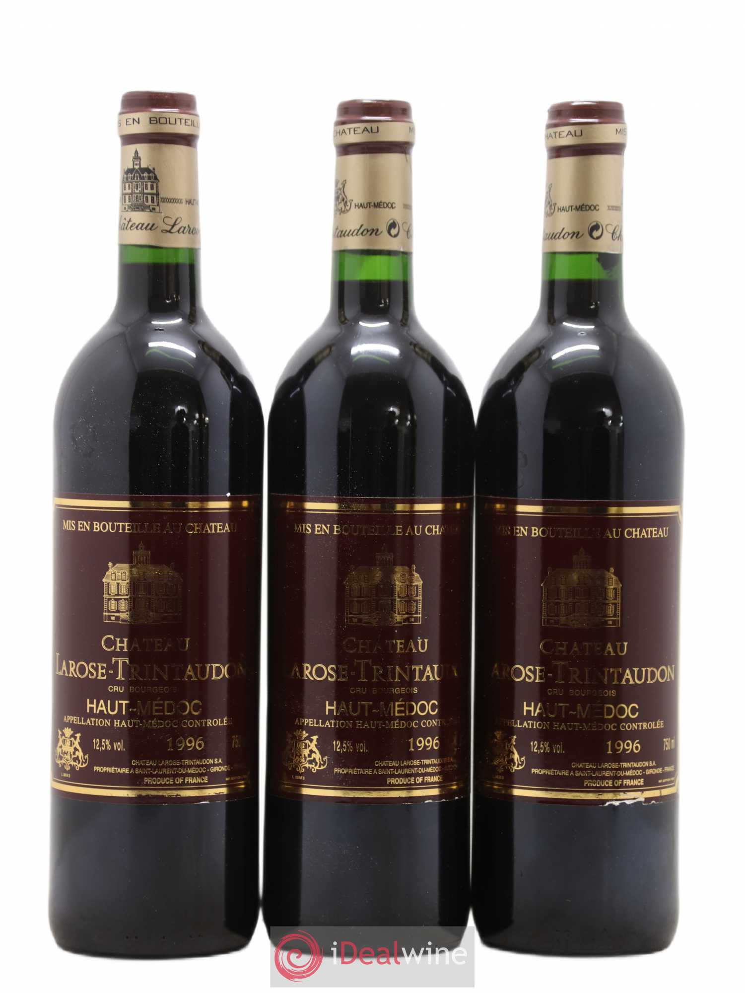 Château Larose Trintaudon Cru Bourgeois 1996 - Lot de 12 bouteilles - 3
