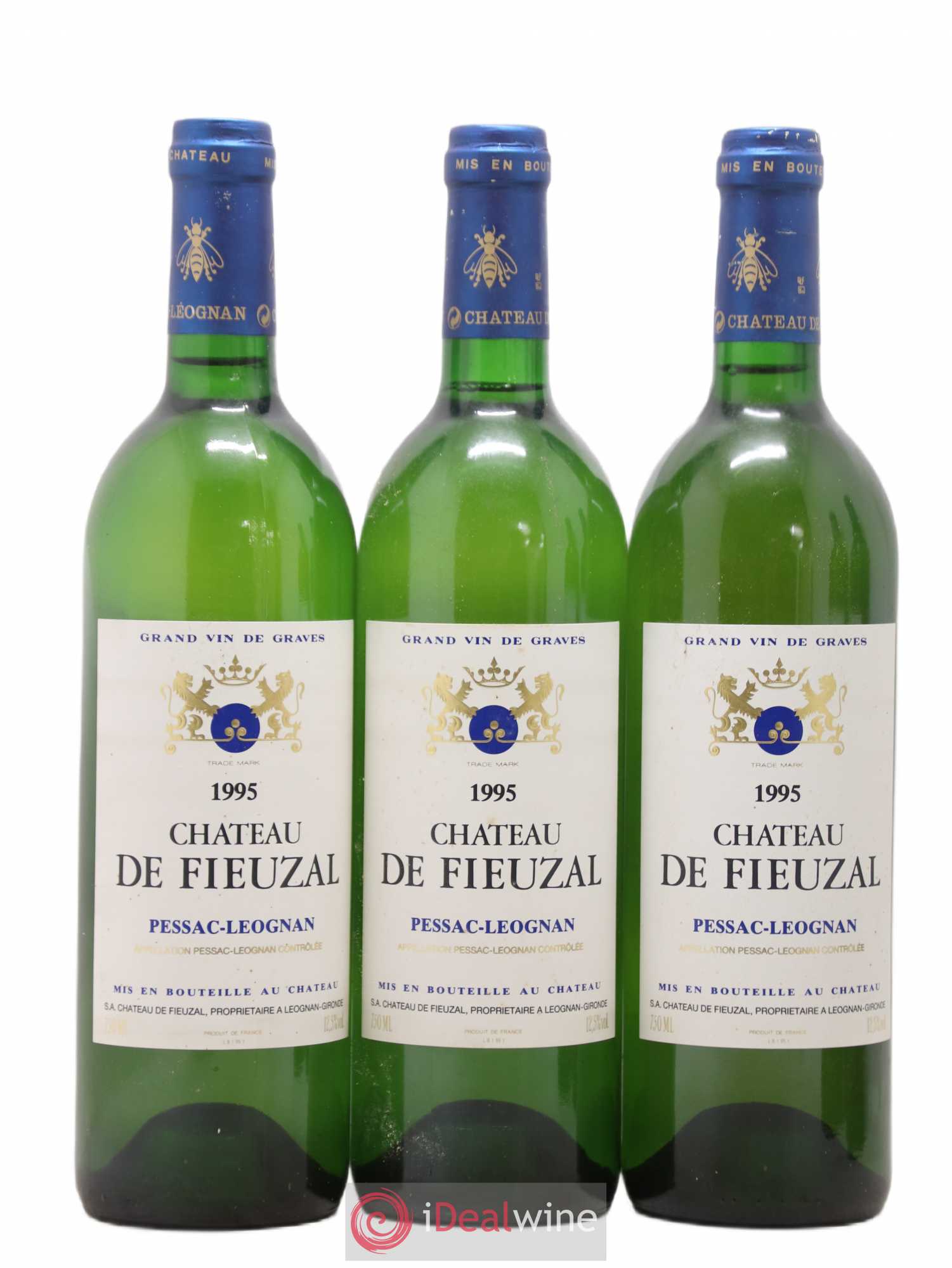 Château de Fieuzal 1995 - Lot de 12 bouteilles - 1
