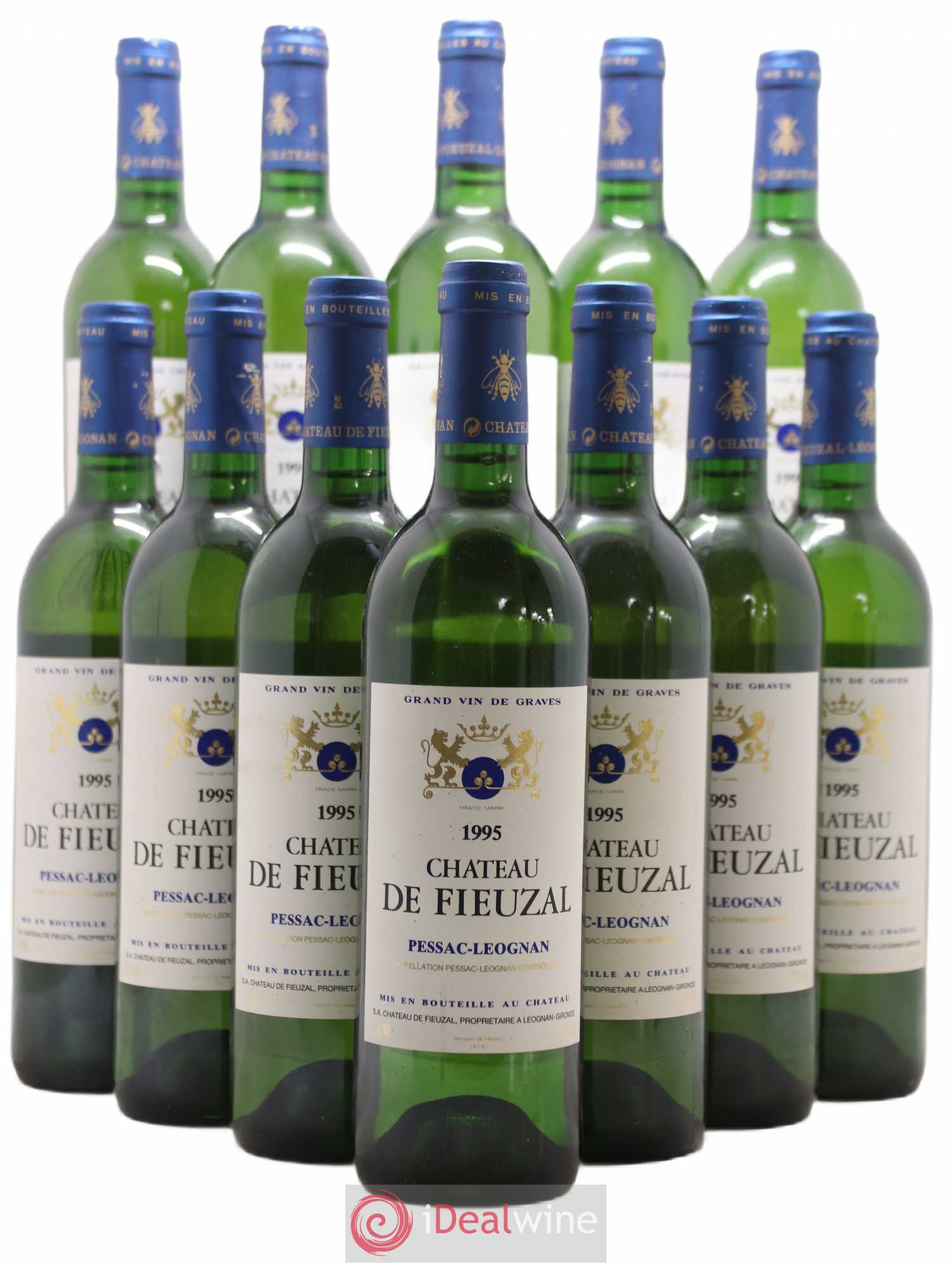 Château de Fieuzal 1995 - Lot de 12 bouteilles - 0