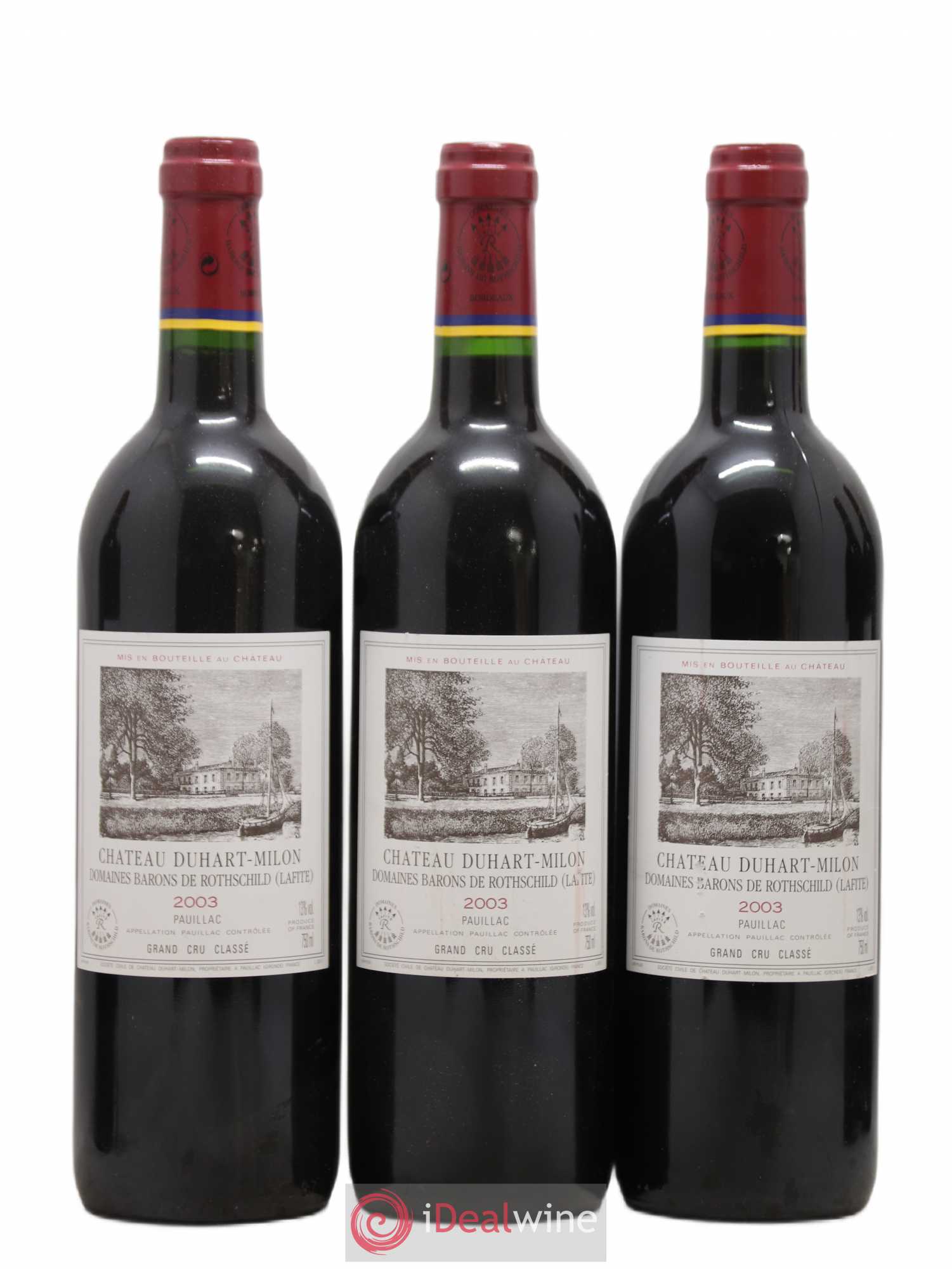 Château Duhart-Milon 4ème Grand Cru Classé 2003 - Lot de 12 bouteilles - 3