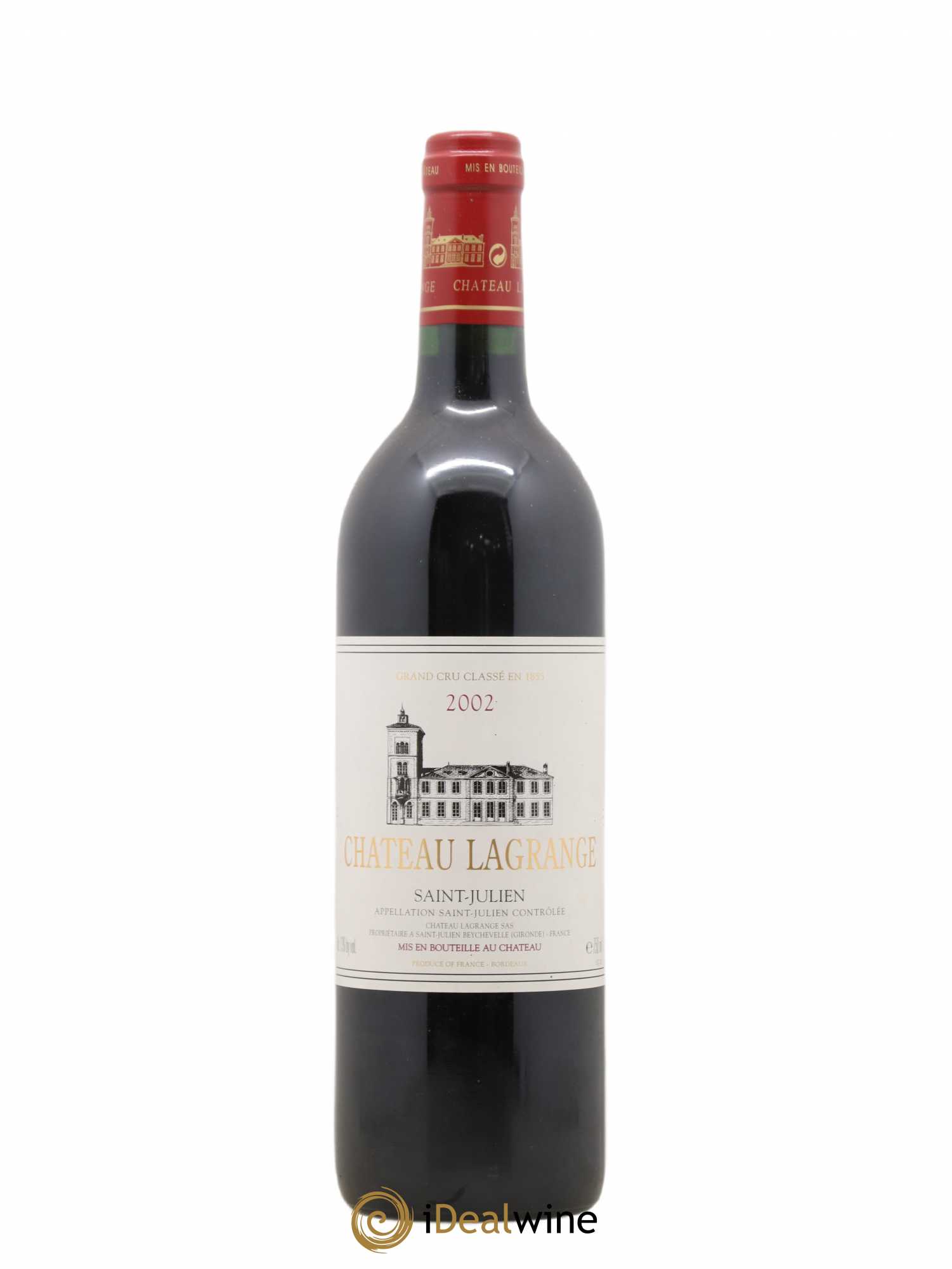 Château Lagrange 3ème Grand Cru Classé 2002 - Lot de 1 bouteille - 0