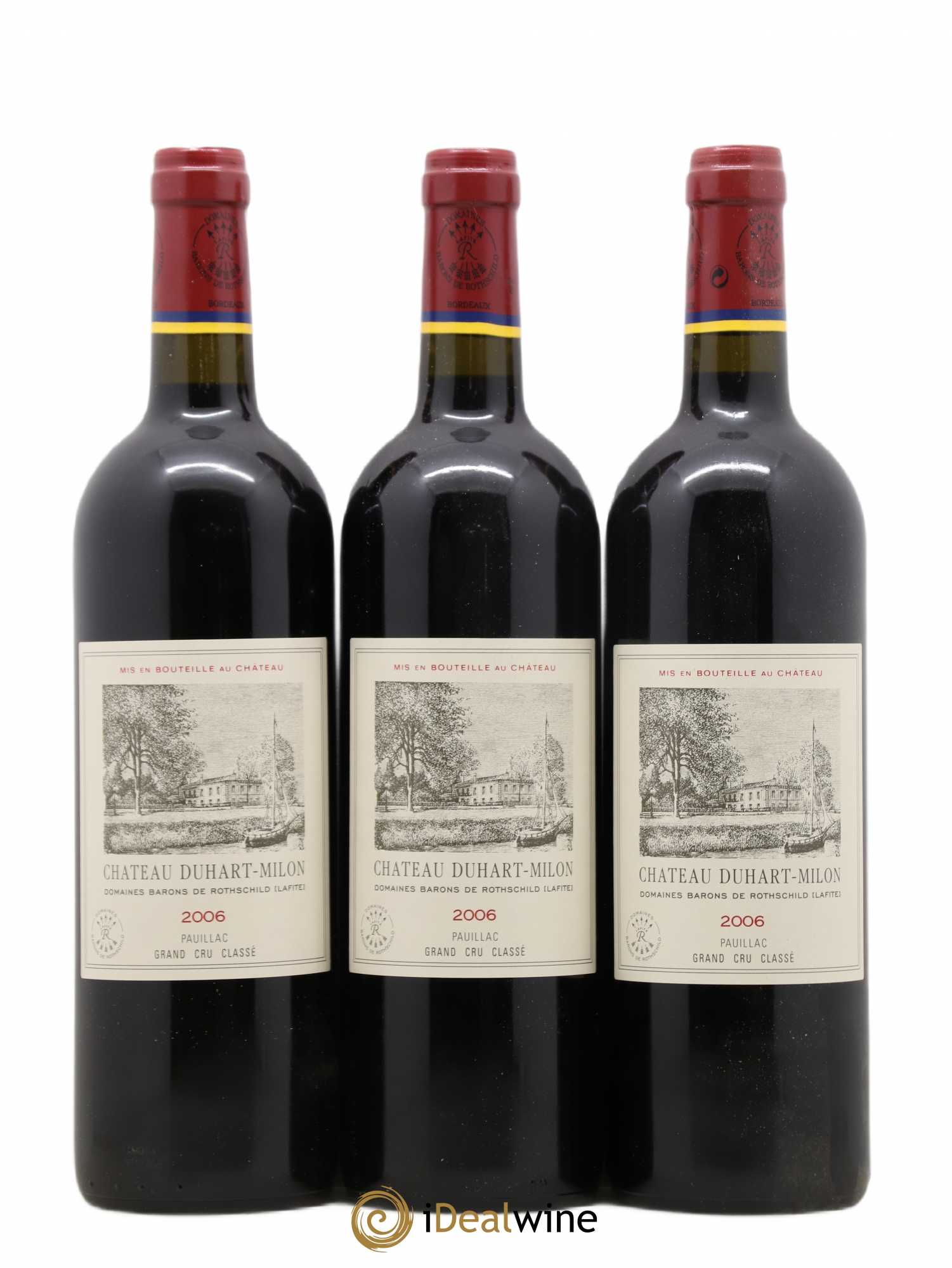 Château Duhart-Milon 4ème Grand Cru Classé 2006 - Lot de 6 bouteilles - 1