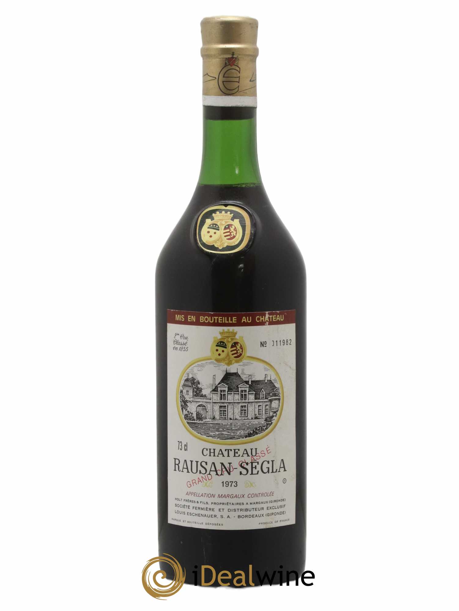 Château Rauzan Ségla Grand Cru Classé 1973 - Lot de 1 bouteille - 0