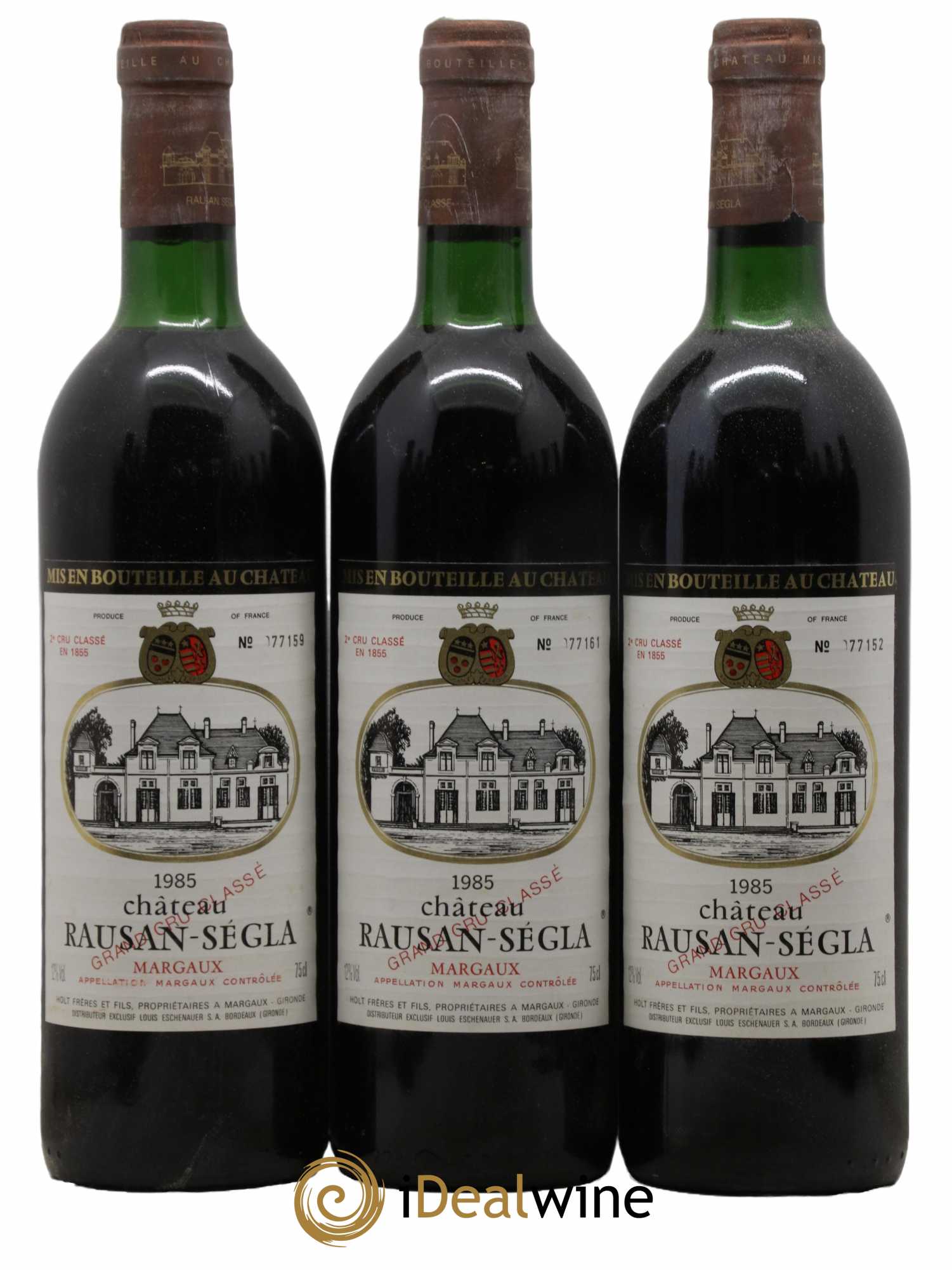 Château Rauzan Ségla Grand Cru Classé 1985 - Lot de 12 bouteilles - 1