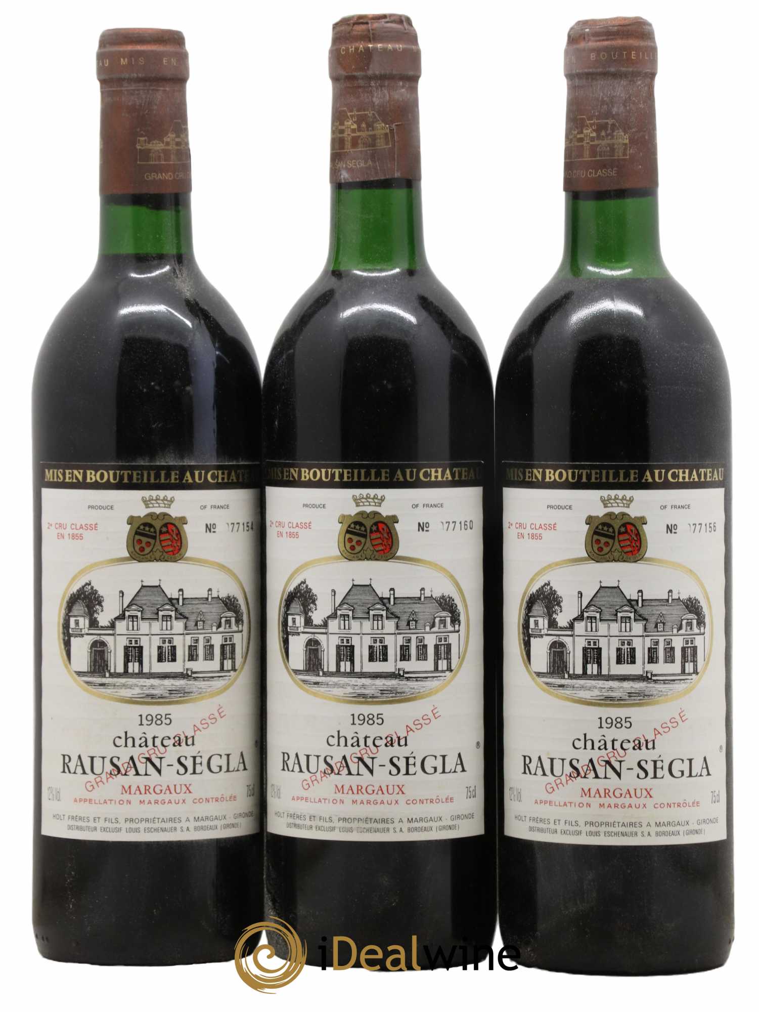 Château Rauzan Ségla Grand Cru Classé 1985 - Lot de 12 bouteilles - 4