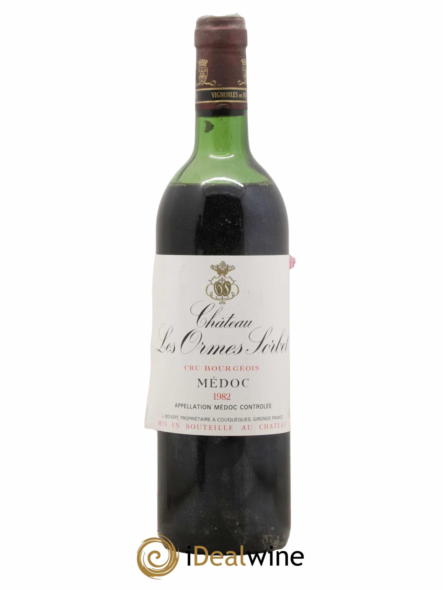 Château les Ormes Sorbet Cru Bourgeois 1982 - Lot de 1 bouteille - 0