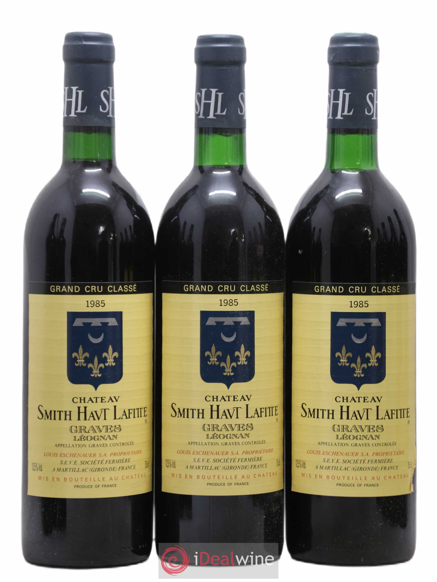 Château Smith Haut Lafitte Cru Classé de Graves 1985 - Lot de 12 bouteilles - 2