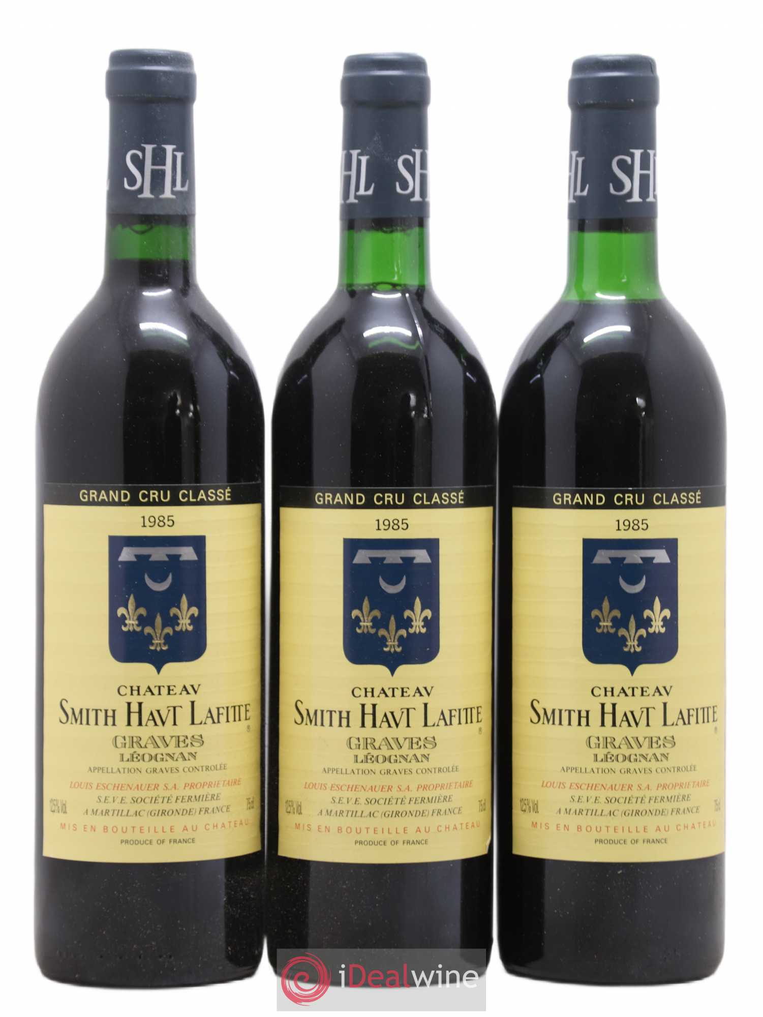 Château Smith Haut Lafitte Cru Classé de Graves 1985 - Lot de 12 bouteilles - 4