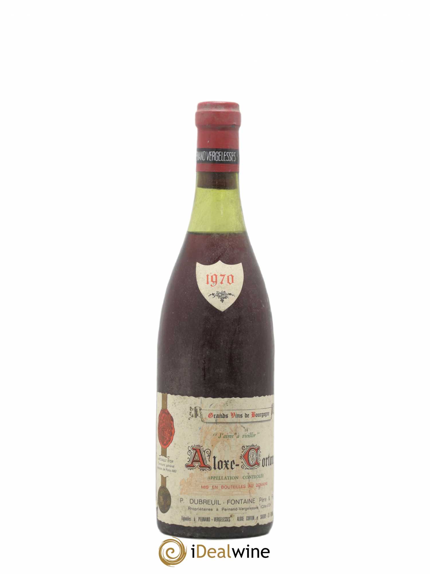 Aloxe-Corton Domaine Dubreuil Fontaine 1970 - Lot de 1 bouteille - 0