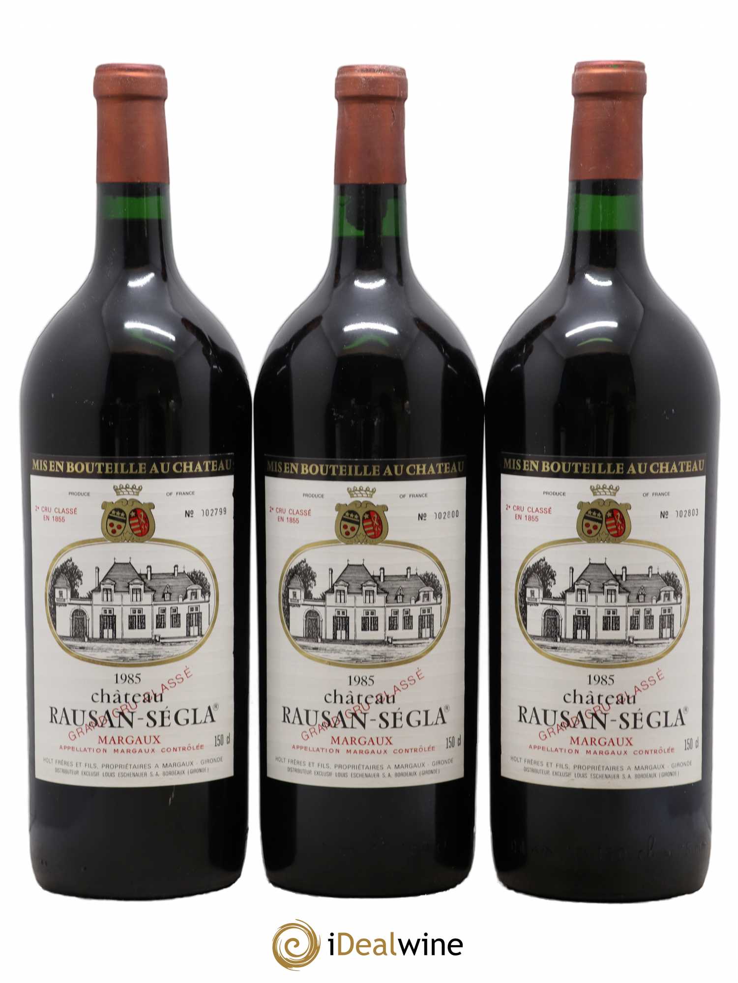 Château Rauzan Ségla Grand Cru Classé 1985 - Lot de 6 magnums - 1