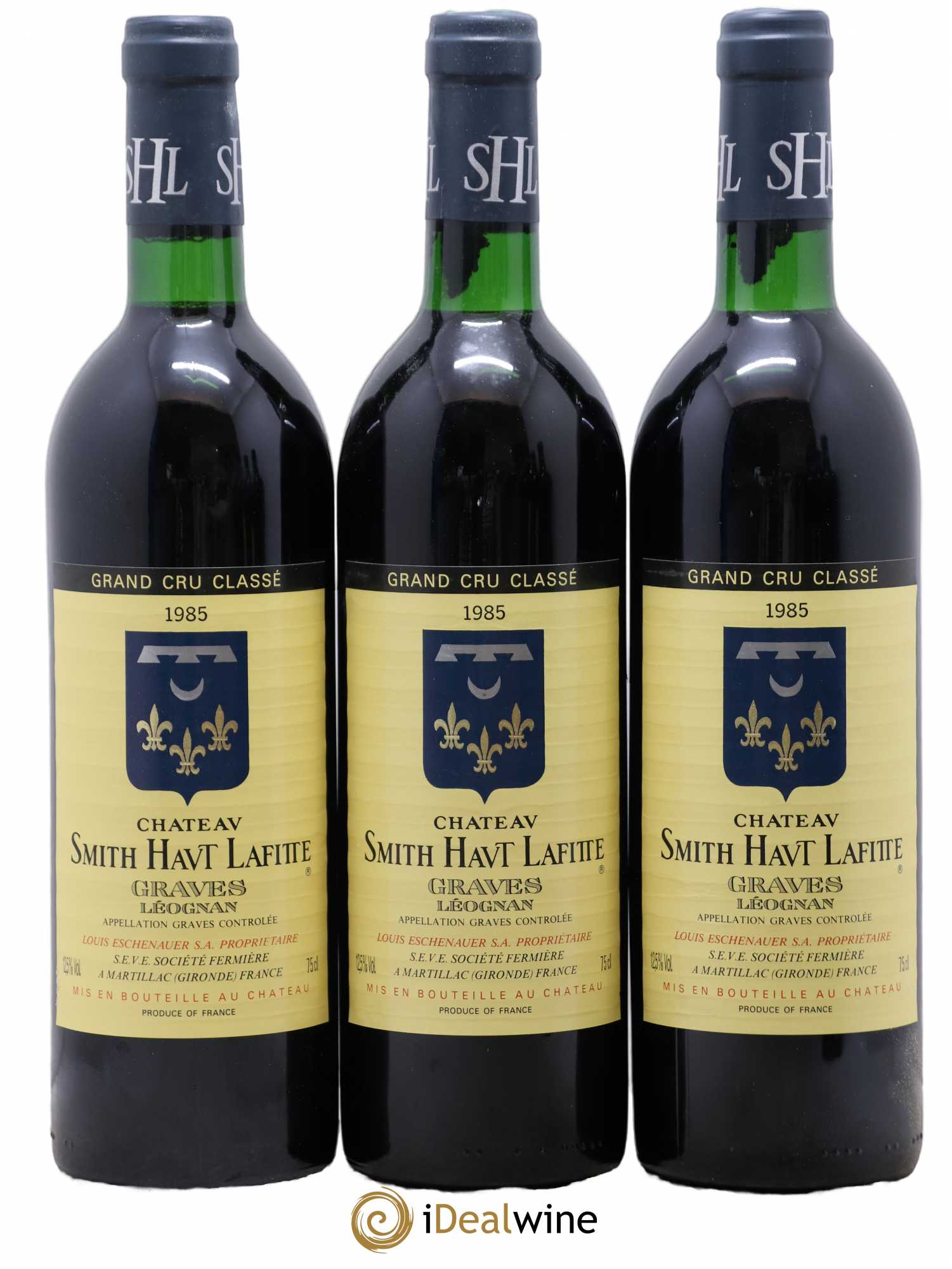 Château Smith Haut Lafitte Cru Classé de Graves 1985 - Lot de 12 bouteilles - 2