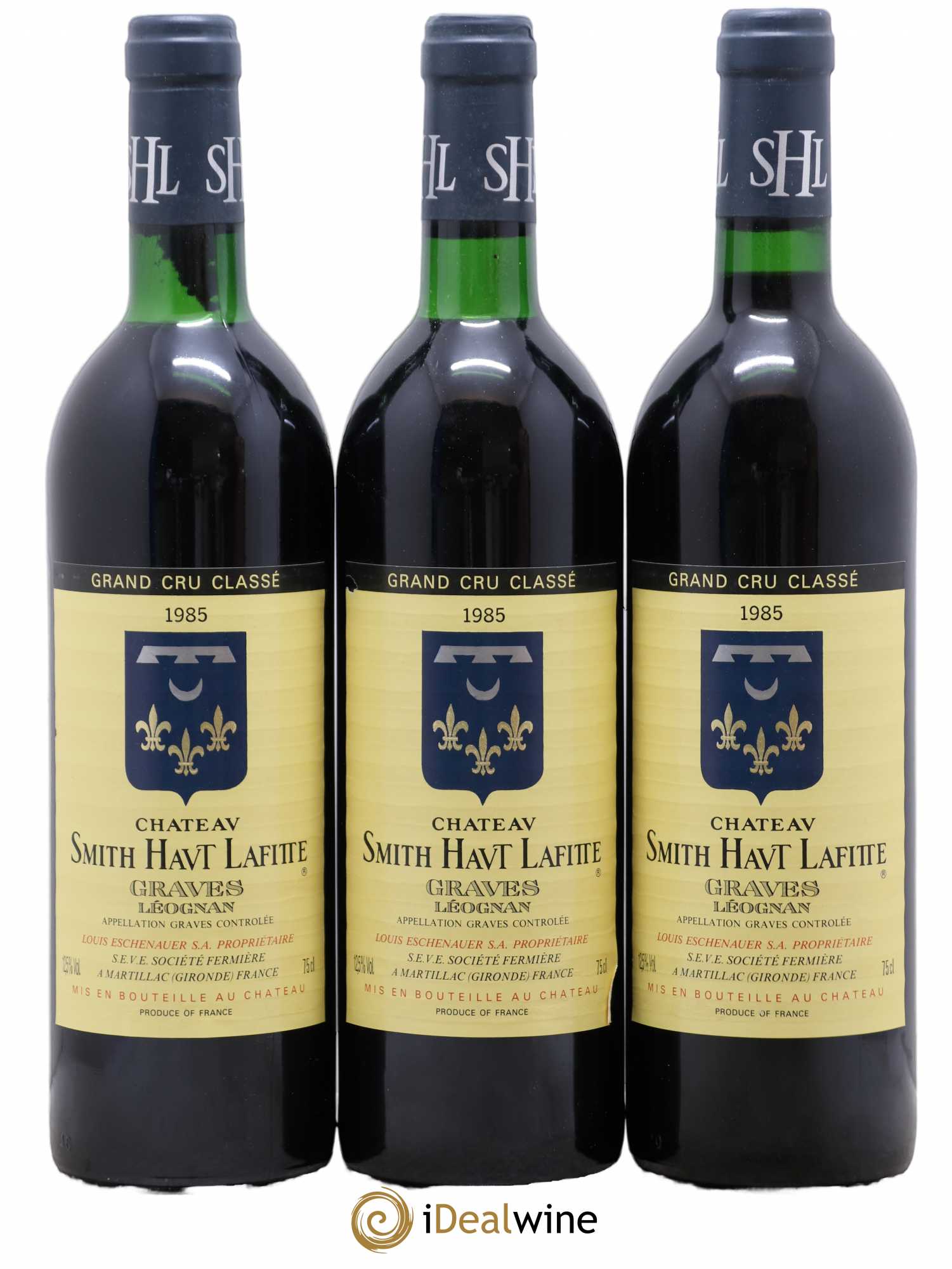 Château Smith Haut Lafitte Cru Classé de Graves 1985 - Lot de 12 bouteilles - 3