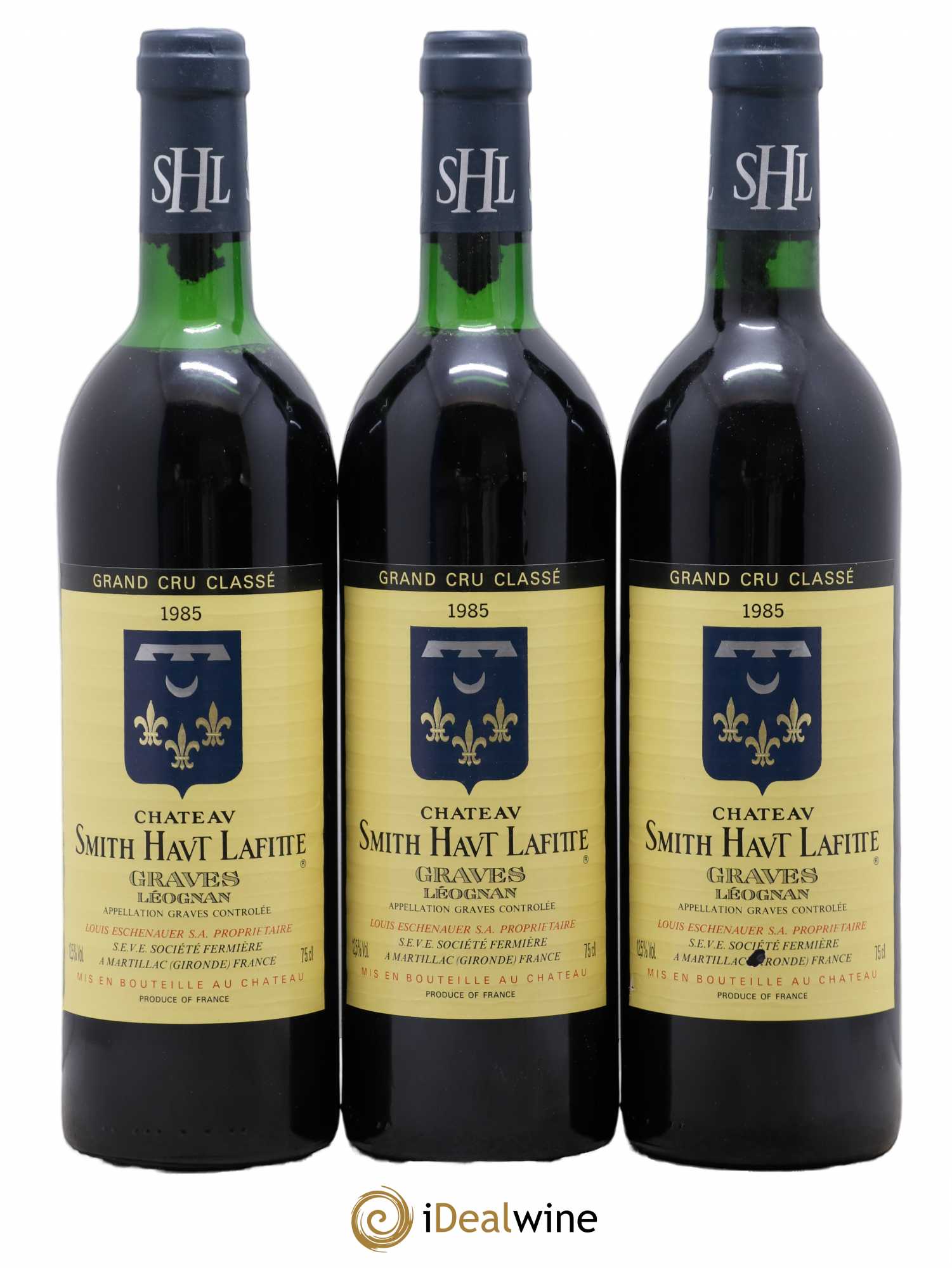 Château Smith Haut Lafitte Cru Classé de Graves 1985 - Lot de 12 bouteilles - 4