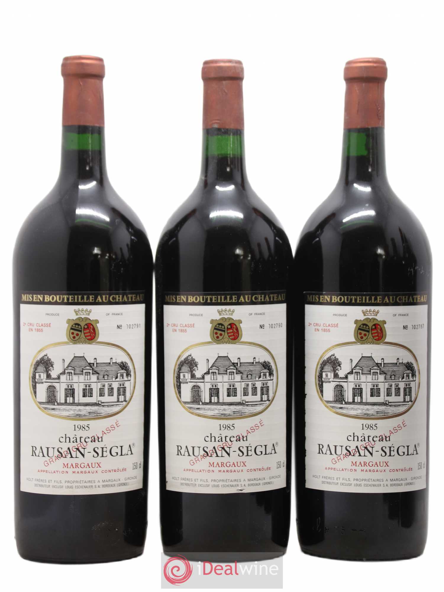 Château Rauzan Ségla Grand Cru Classé 1985 - Lot de 6 magnums - 1