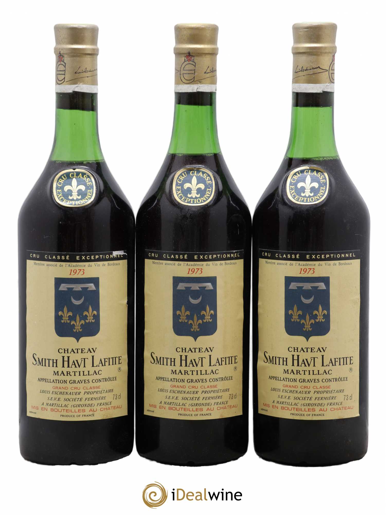 Château Smith Haut Lafitte Cru Classé de Graves 1973 - Lot de 6 bouteilles - 2