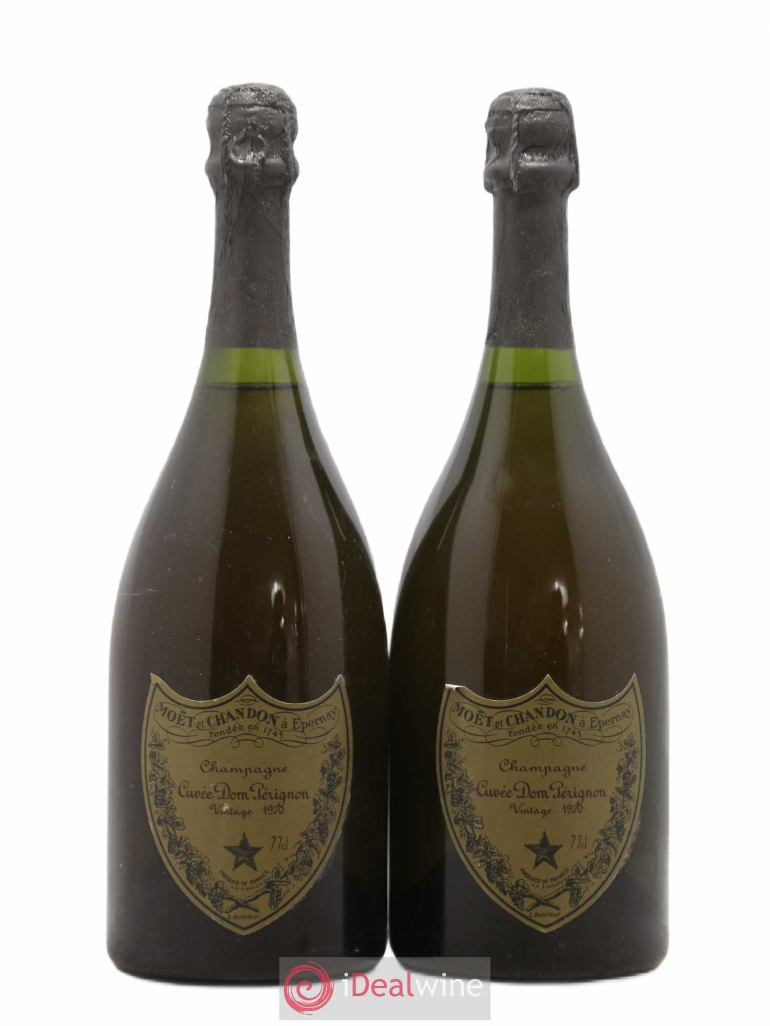 Brut Dom Pérignon 1970 - Lot de 2 bouteilles - 0