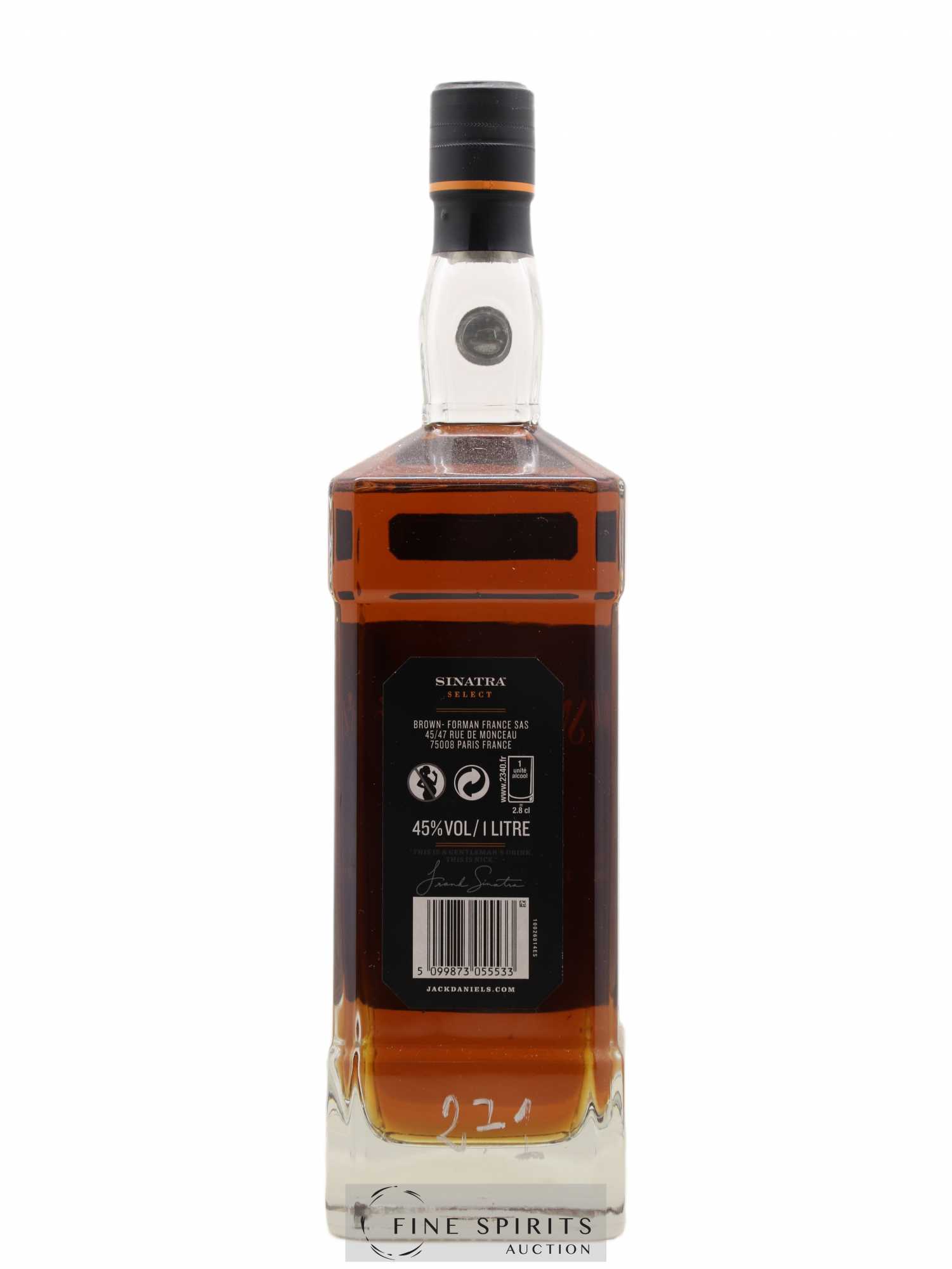 Jack Daniel's Of. Sinatra Select Special Edition - Posten von 1 Liter - 1