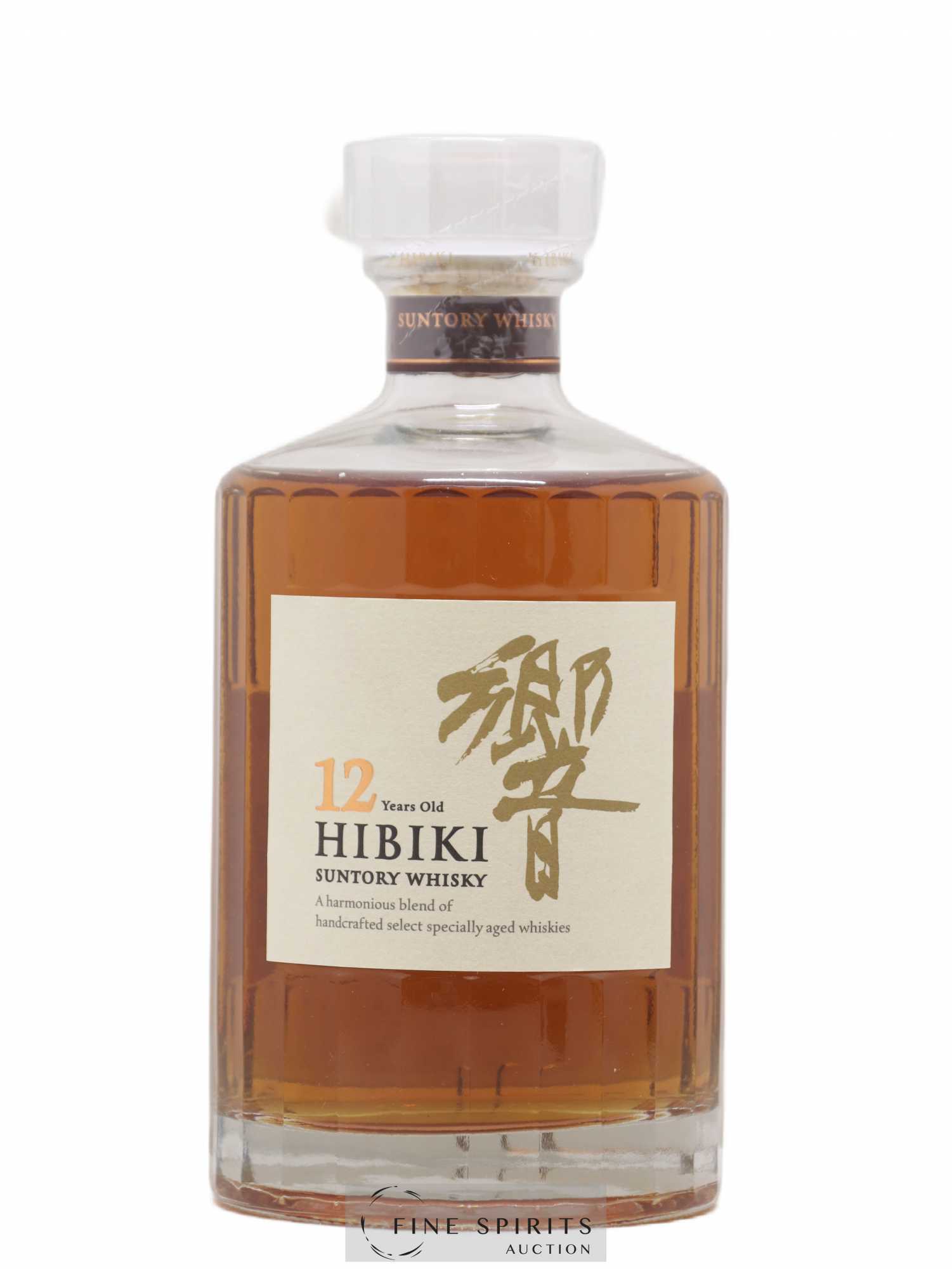 Hibiki 12 years Of. Suntory (70cl.) - Lot de 1 bouteille - 1