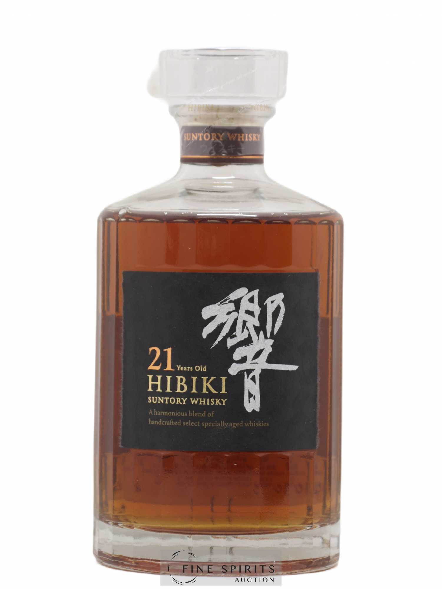 Hibiki 21 years Of. Suntory - Lot de 1 bouteille - 1