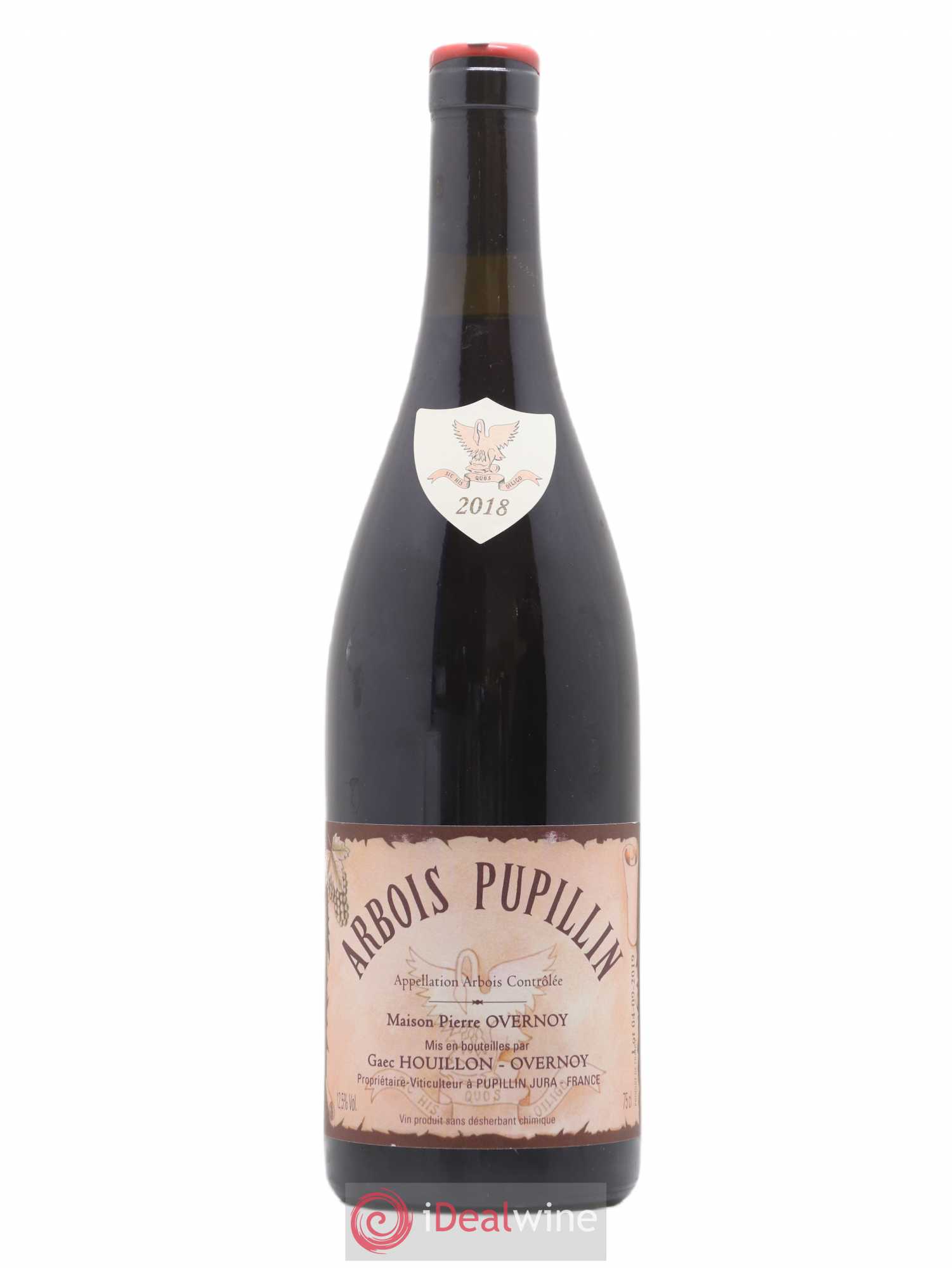 Arbois-Pupillin Poulsard (cire rouge) Overnoy-Houillon (Domaine) 2018 - Lot de 1 bouteille - 0