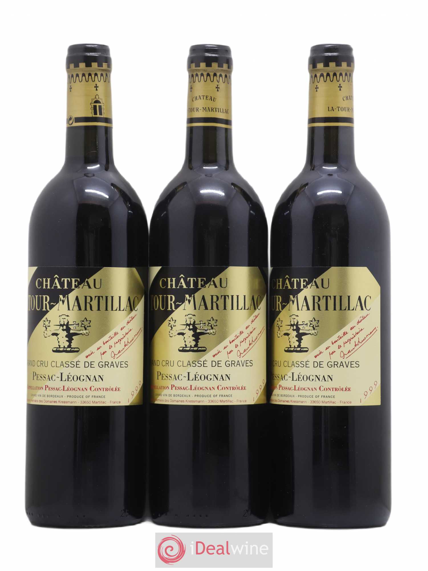 Château Latour-Martillac Cru Classé de Graves 1999 - Lot de 6 bouteilles - 2