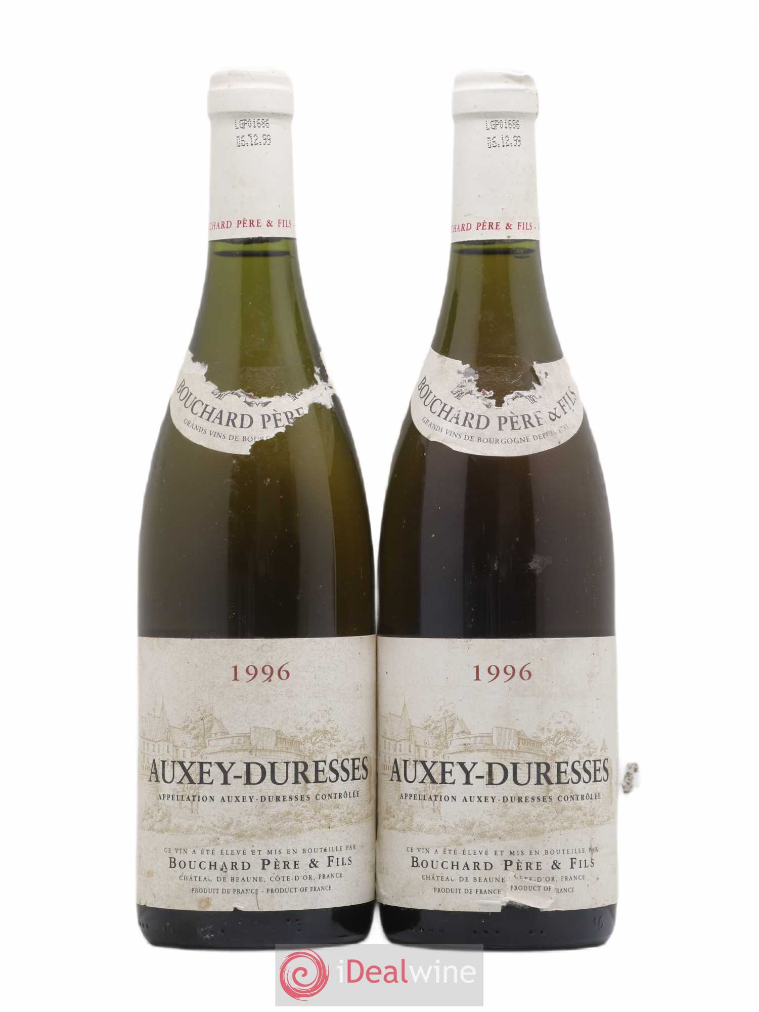 Auxey-Duresses Bouchard Père et Fils (sans prix de réserve) 1996 - Lotto di 2 bottiglie - 0