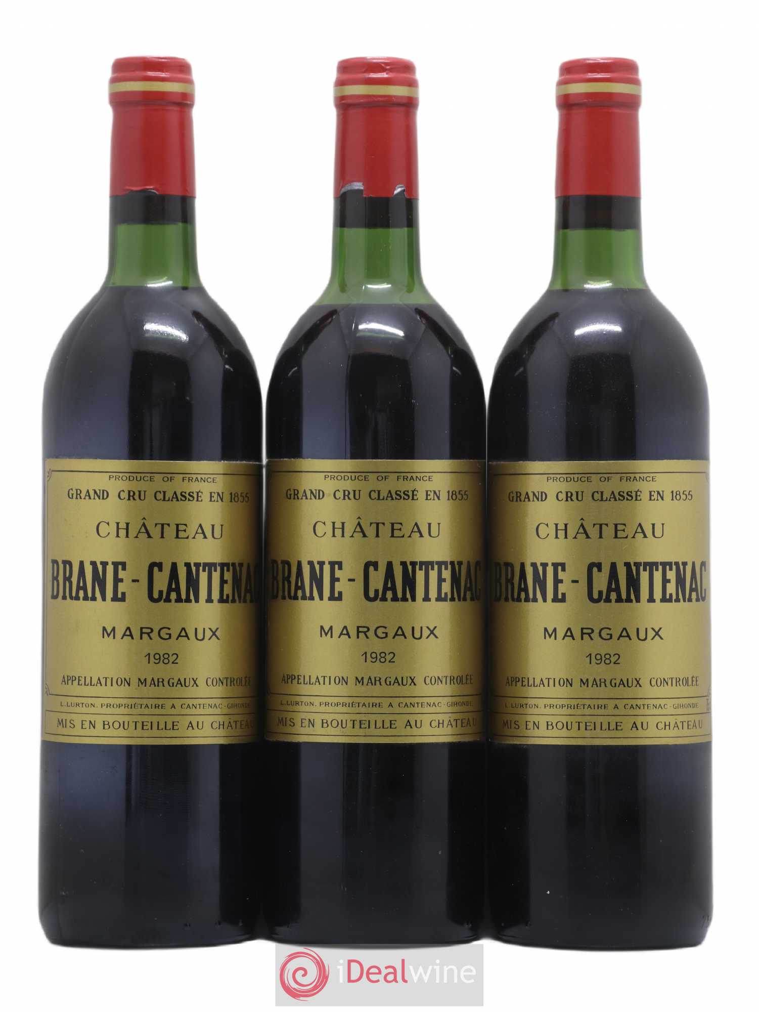 Château Brane Cantenac 2ème Grand Cru Classé 1982 - Lot de 6 bouteilles - 2