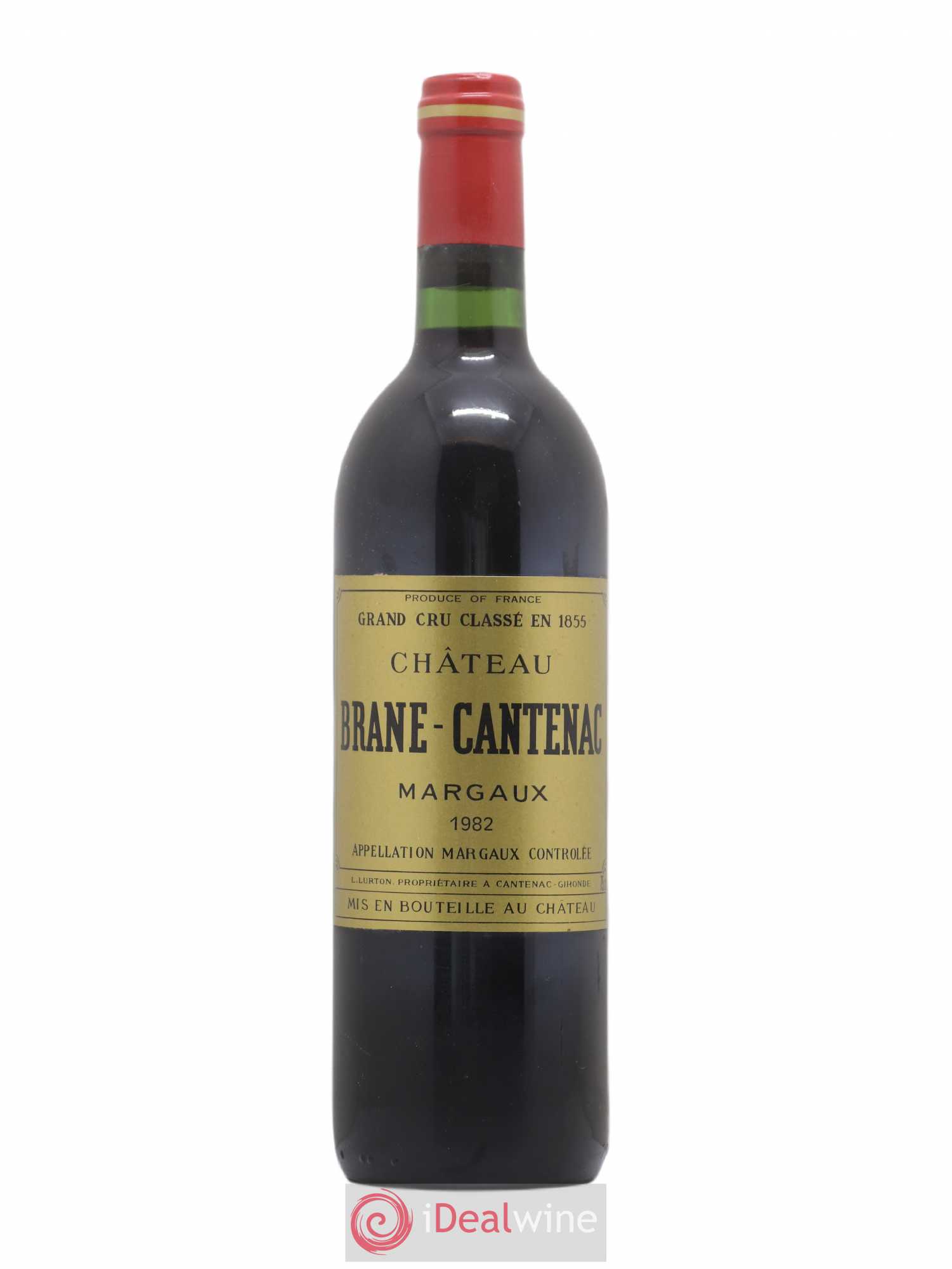 Château Brane Cantenac 2ème Grand Cru Classé 1982 - Lot de 1 bouteille - 0