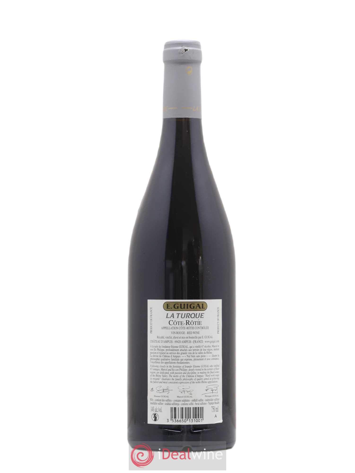 Côte-Rôtie La Turque Guigal 2015 - Lot de 1 bouteille - 1