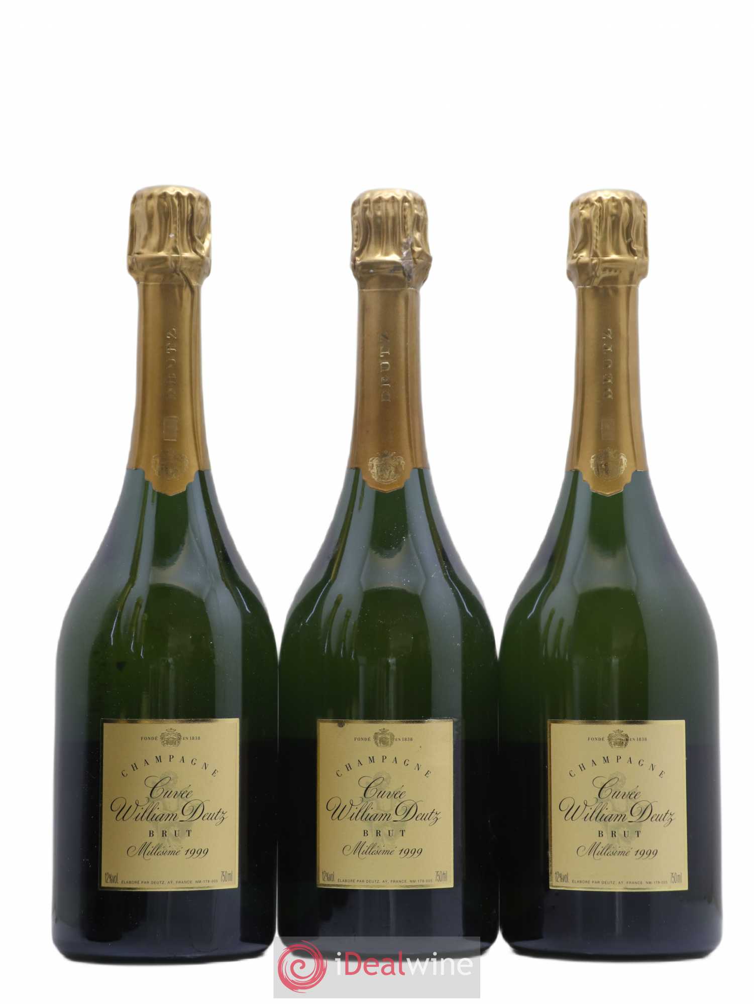 Cuvée William Deutz Deutz 1999 - Lot de 6 bouteilles - 1