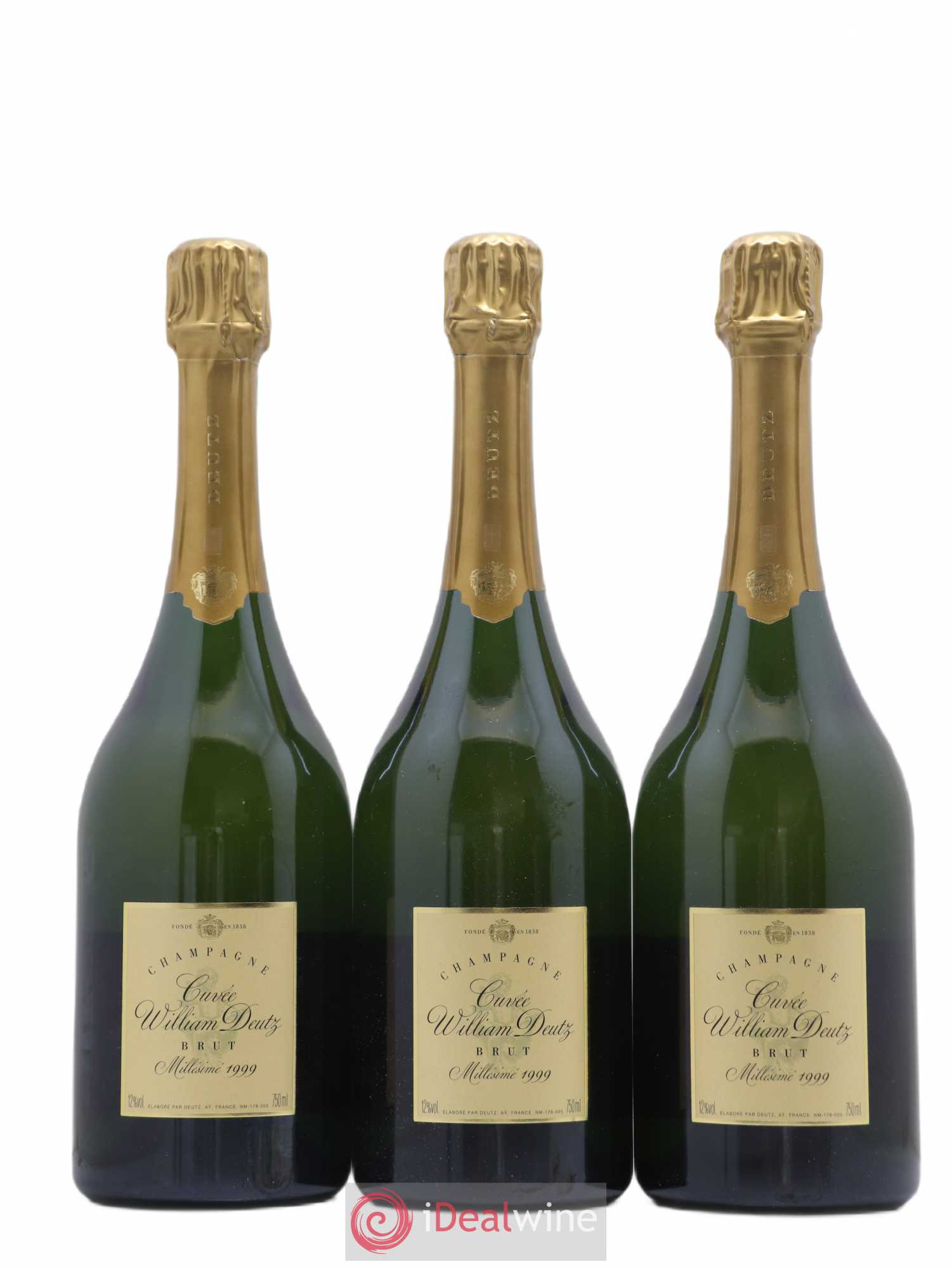 Cuvée William Deutz Deutz 1999 - Lot de 6 bouteilles - 2