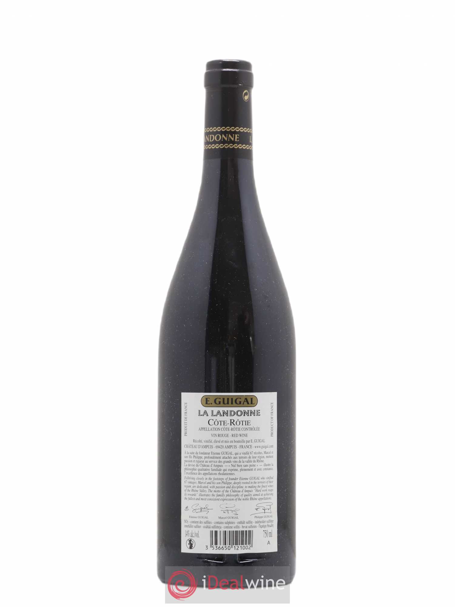 Côte-Rôtie La Landonne Guigal 2015 - Lot de 1 bouteille - 1
