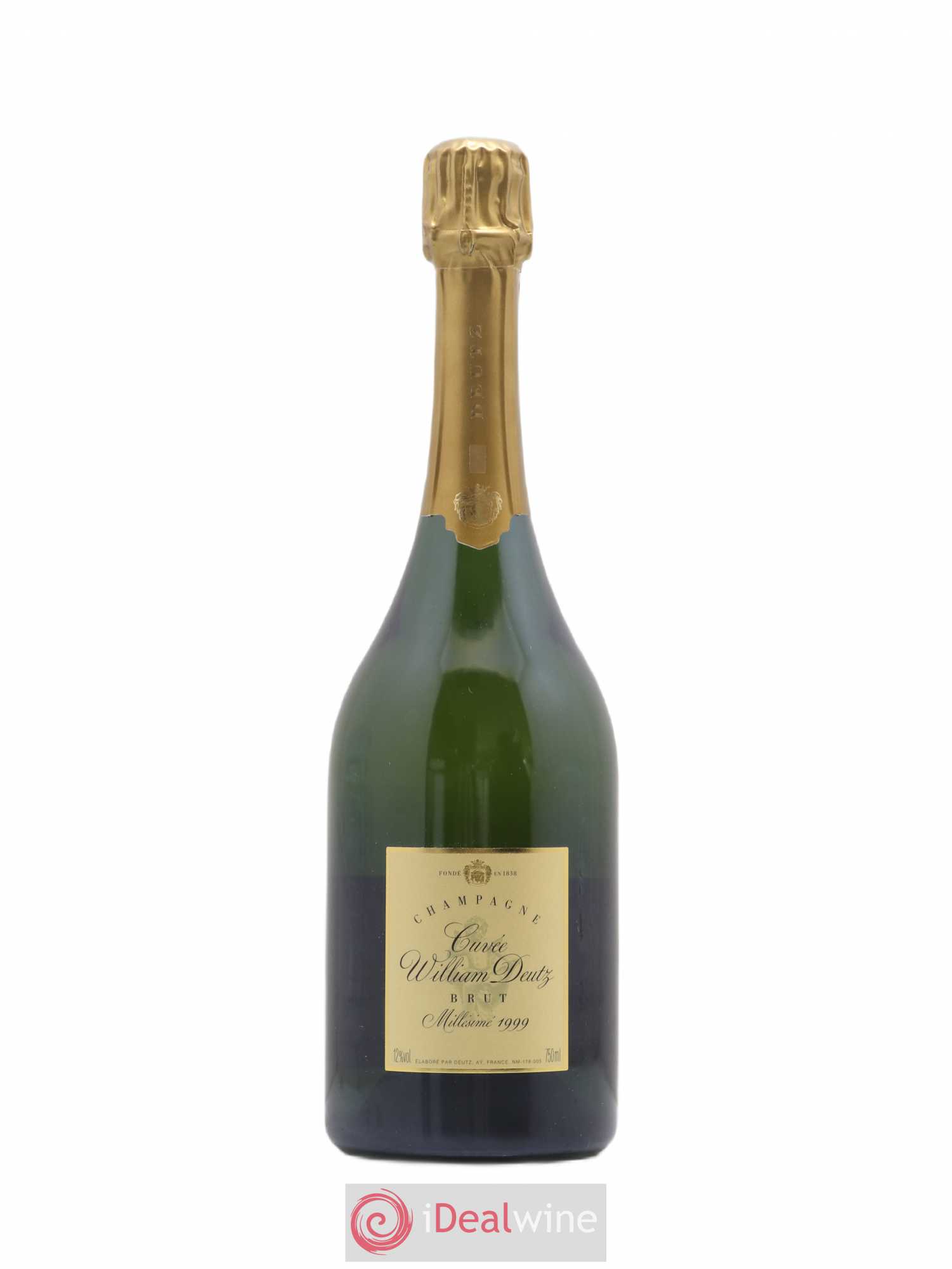 Cuvée William Deutz Deutz 1999 - Lot de 1 bouteille - 0