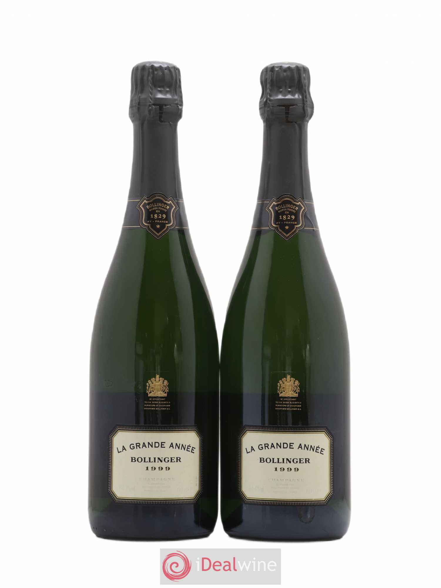 La Grande Année Brut Bollinger 1999 - Lot de 2 bouteilles - 0