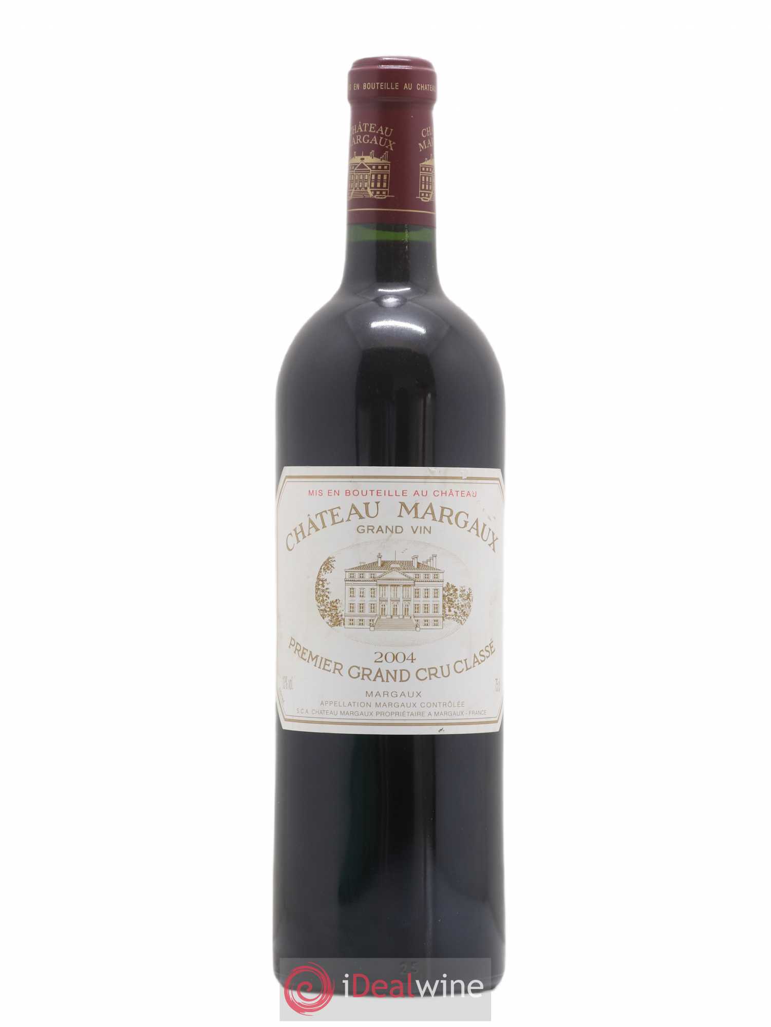 Château Margaux 1er Grand Cru Classé 2004 - Lot de 1 bouteille - 0