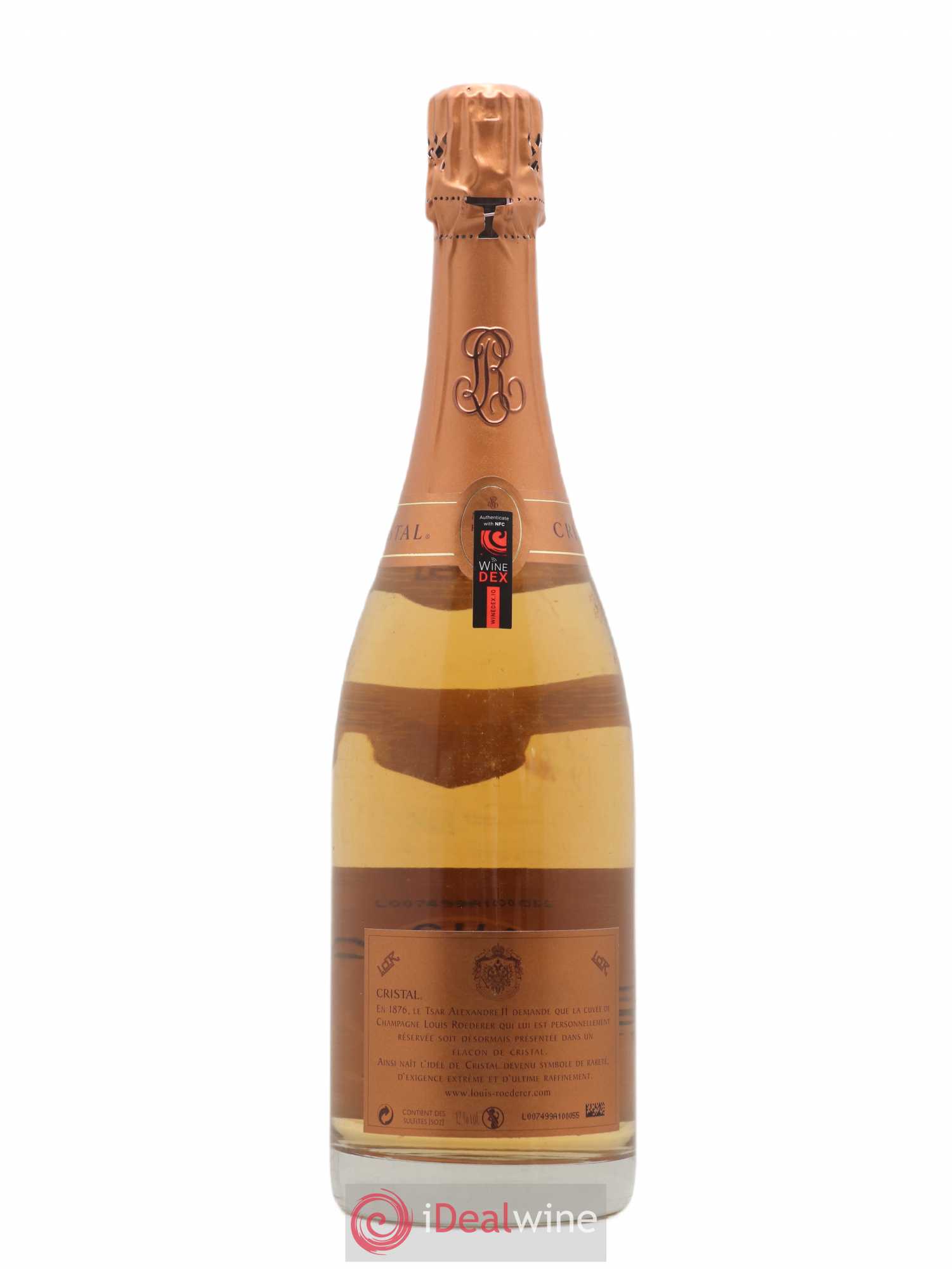 Cristal Louis Roederer 2002 - Lot de 1 bouteille - 1