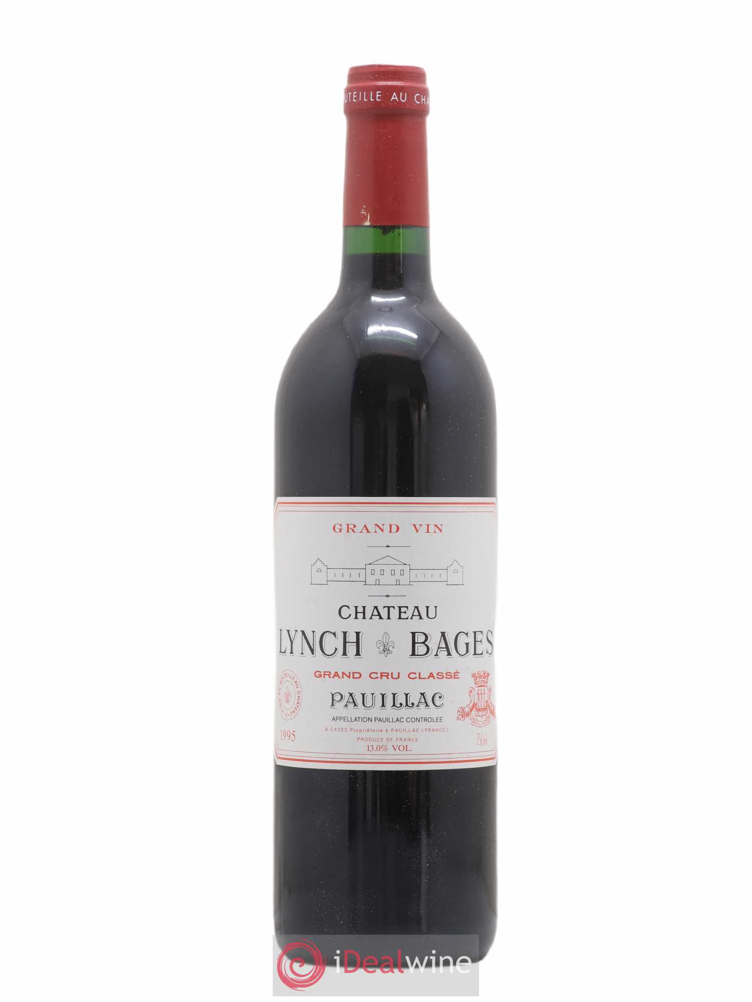 Château Lynch Bages 5ème Grand Cru Classé 1995 - Lot de 1 bouteille - 0