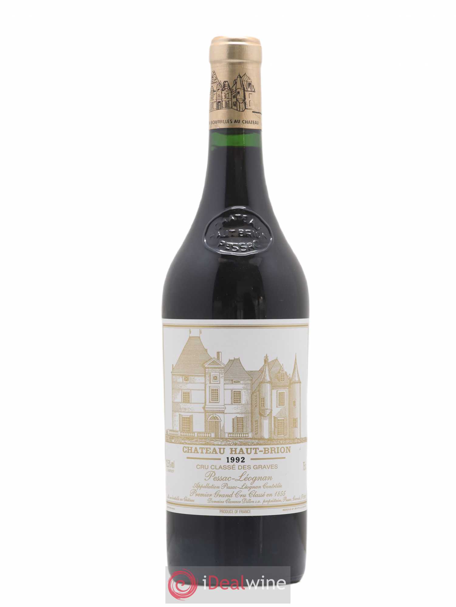 Château Haut Brion 1er Grand Cru Classé 1992 - Lot de 1 bouteille - 0