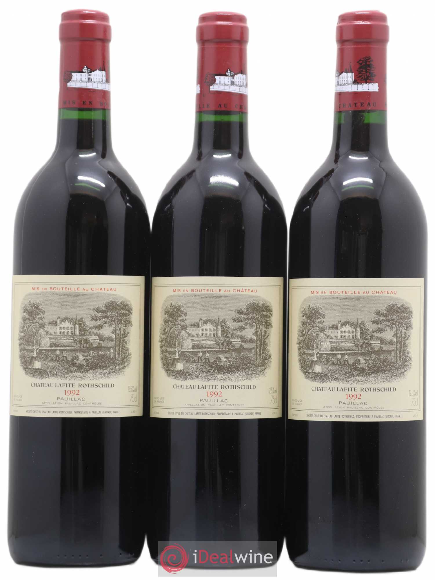 Château Lafite Rothschild 1er Grand Cru Classé 1992 - Lot de 12 bouteilles - 3