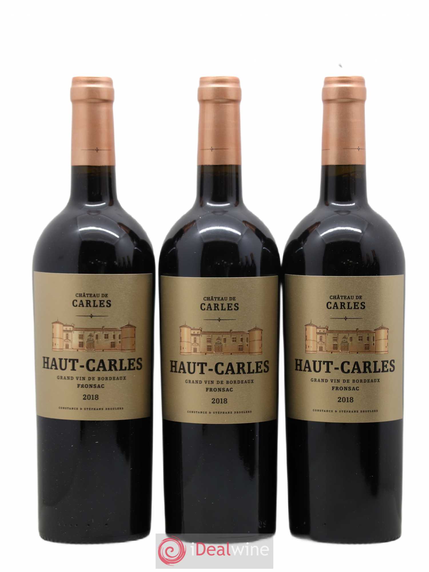 Haut Carles (sans prix de réserve) 2018 - Lot de 6 bouteilles - 1