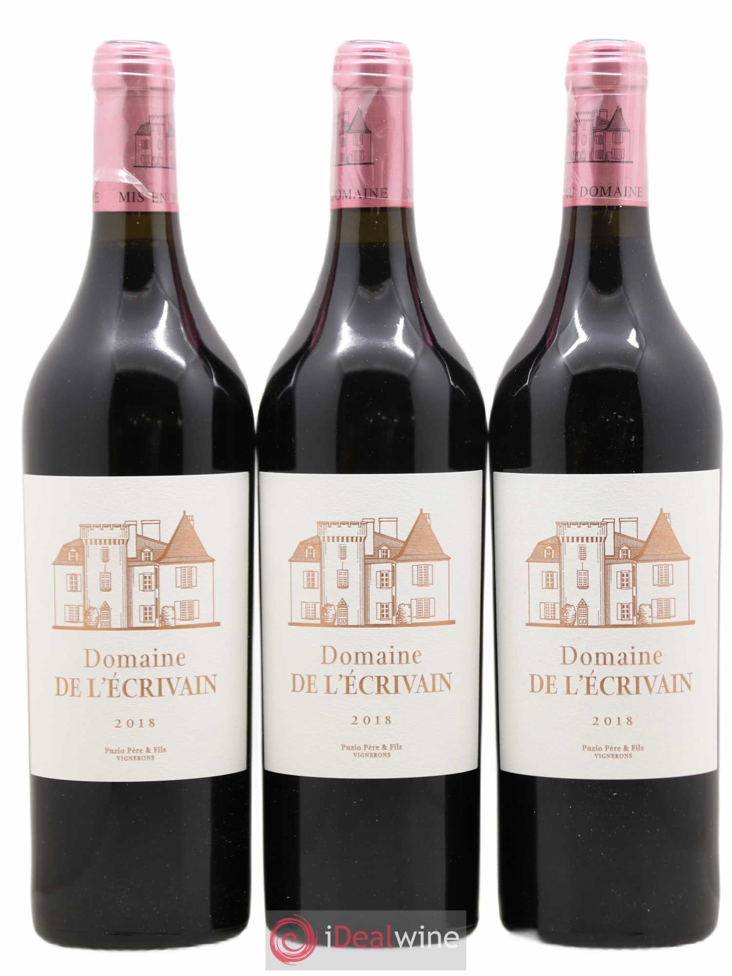 Sud-Ouest Vin de Pays du Périgord Domaine de l'Ecrivain (sans prix de réserve) 2018 - Lot de 6 bouteilles - 2