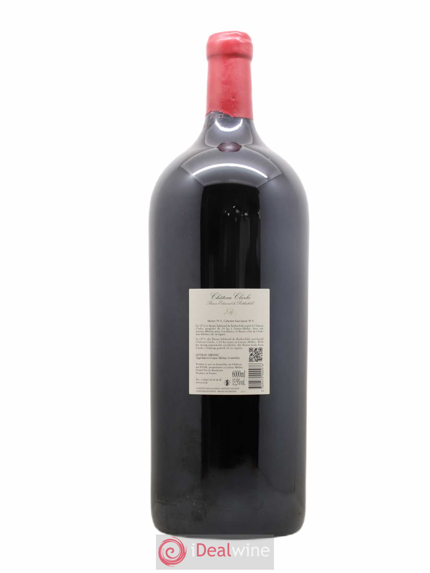 Château Clarke (sans prix de réserve) 2011 - Lot de 1 impériale - 1